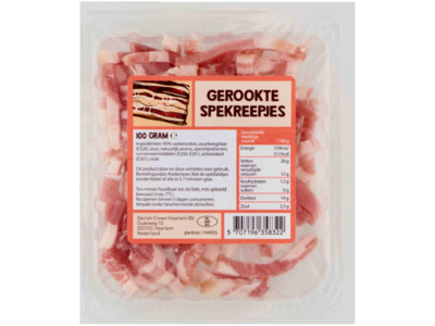 Gerookte spekreepjes