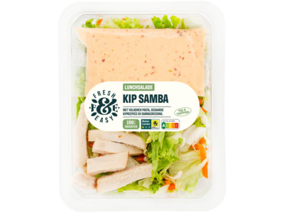 Lunchsalade kip samba