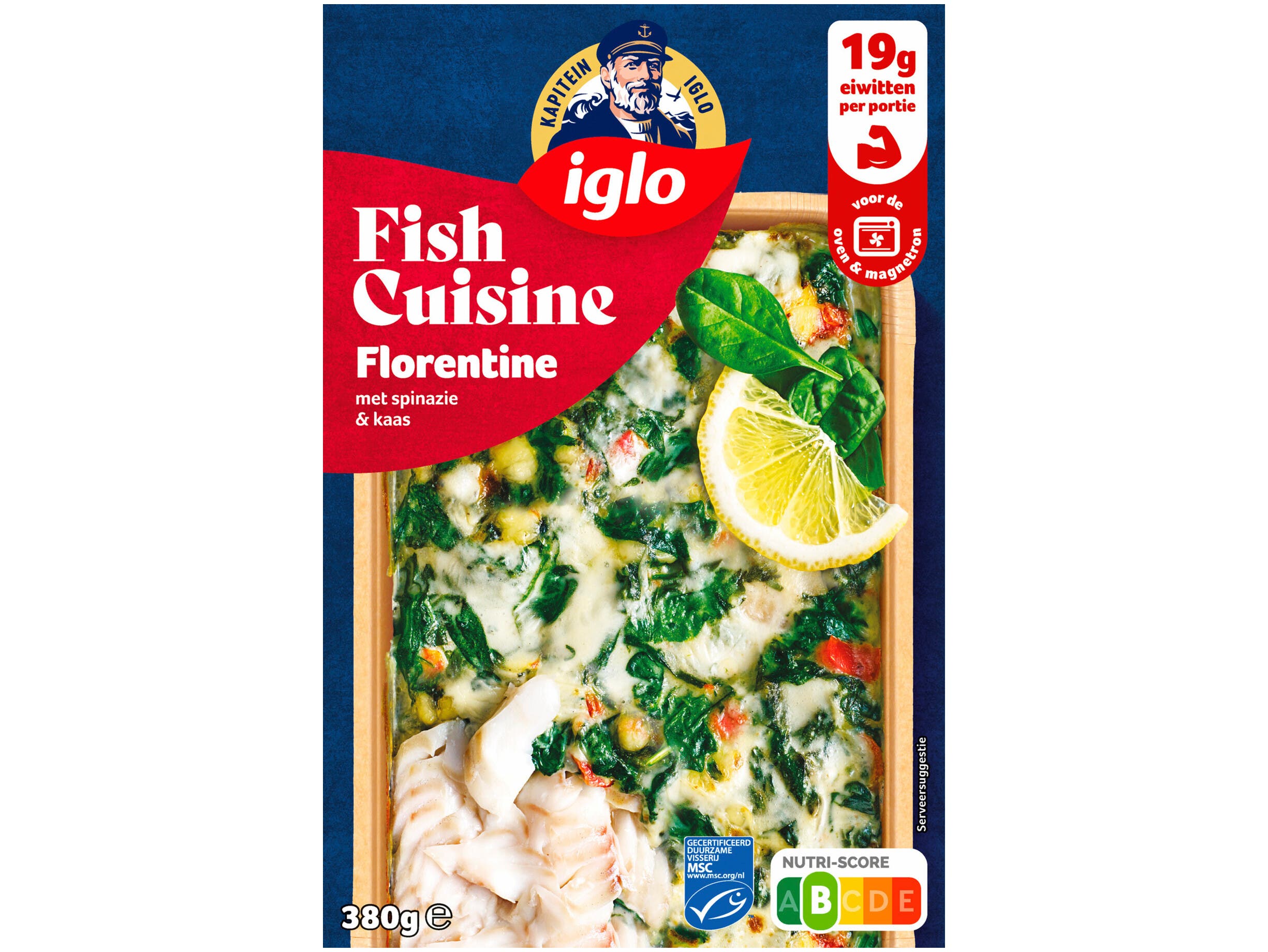 Iglo Fish Cuisine Florentine