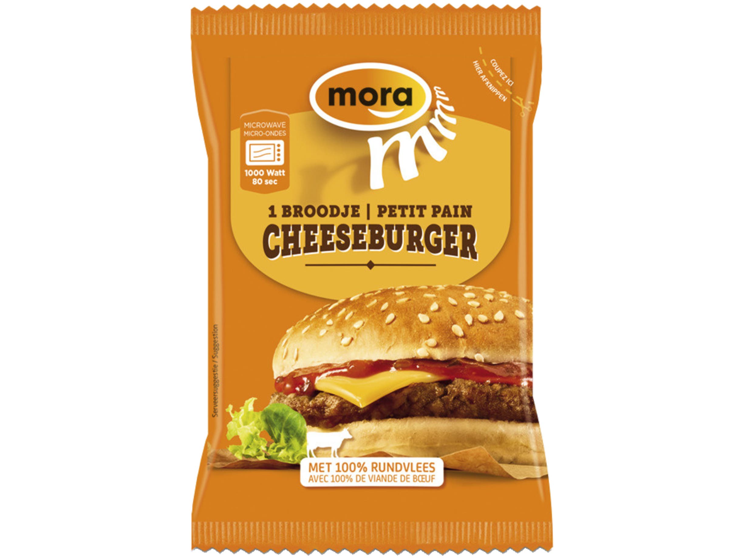 Mora Broodje Cheeseburger