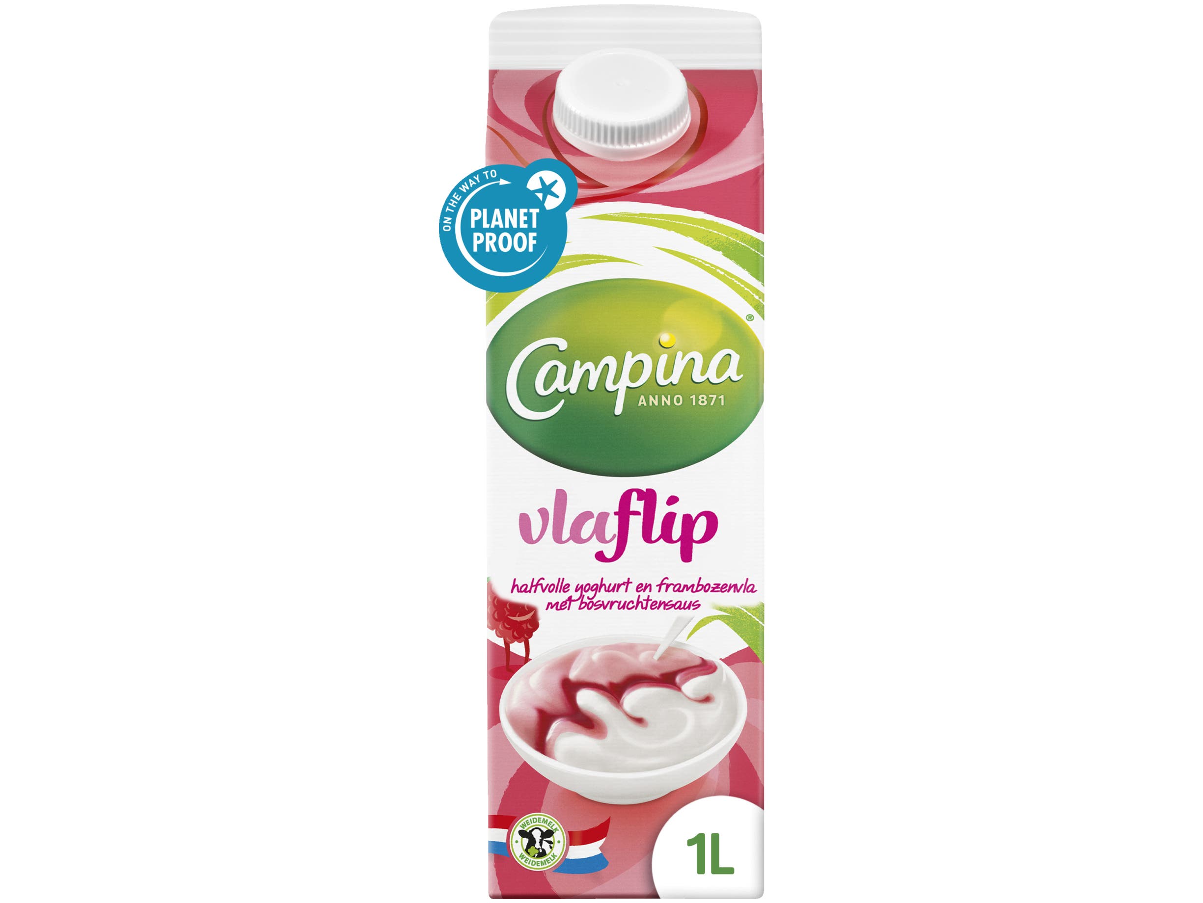 Campina vlaflip framboos