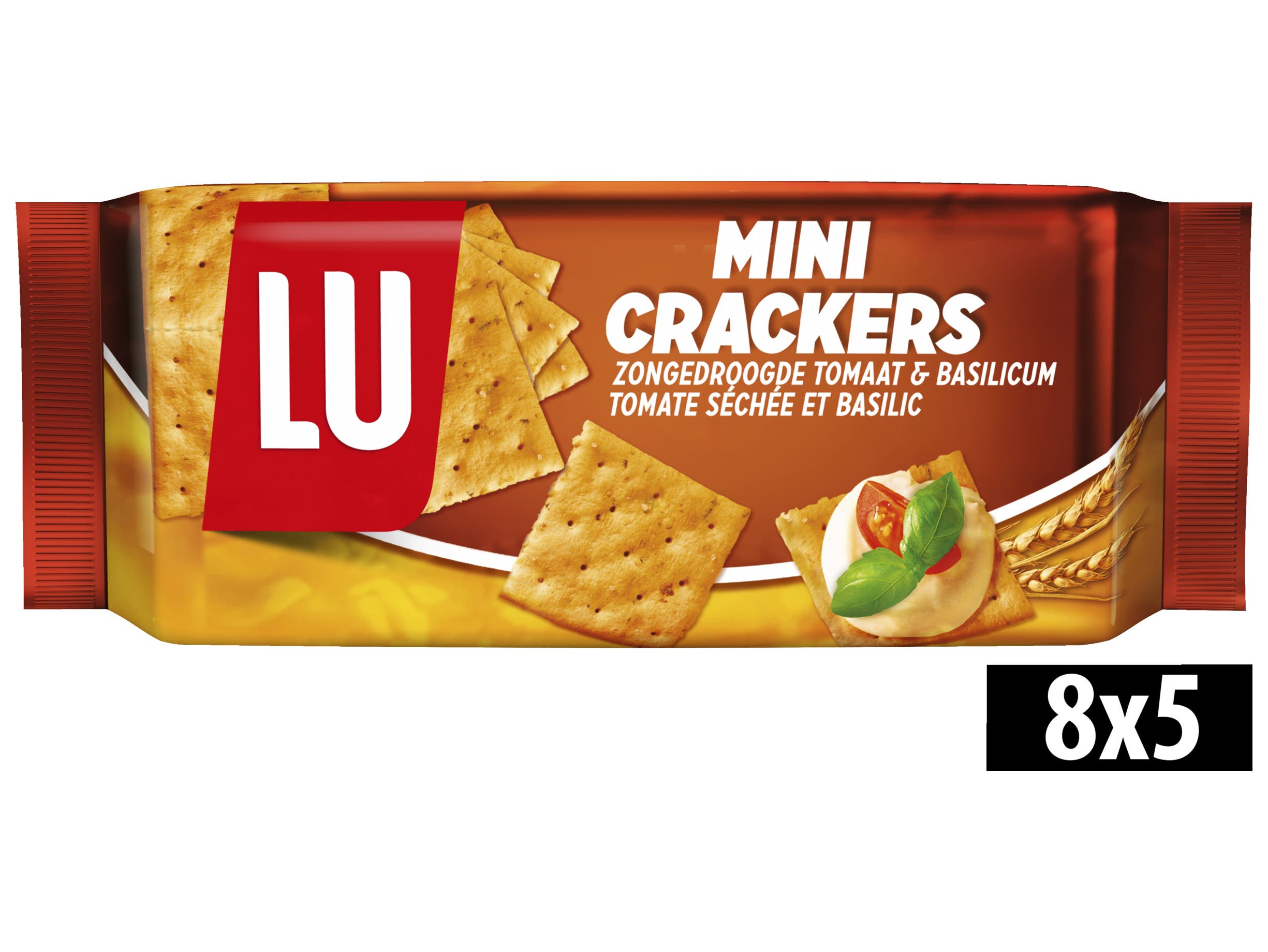 Lu Mini crackers tomaat & basilicum