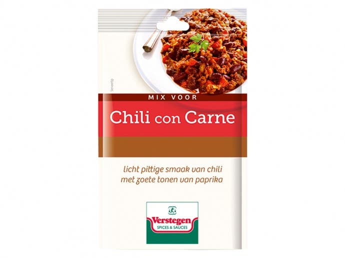 Verstegen kruidenmix voor chili con carne
