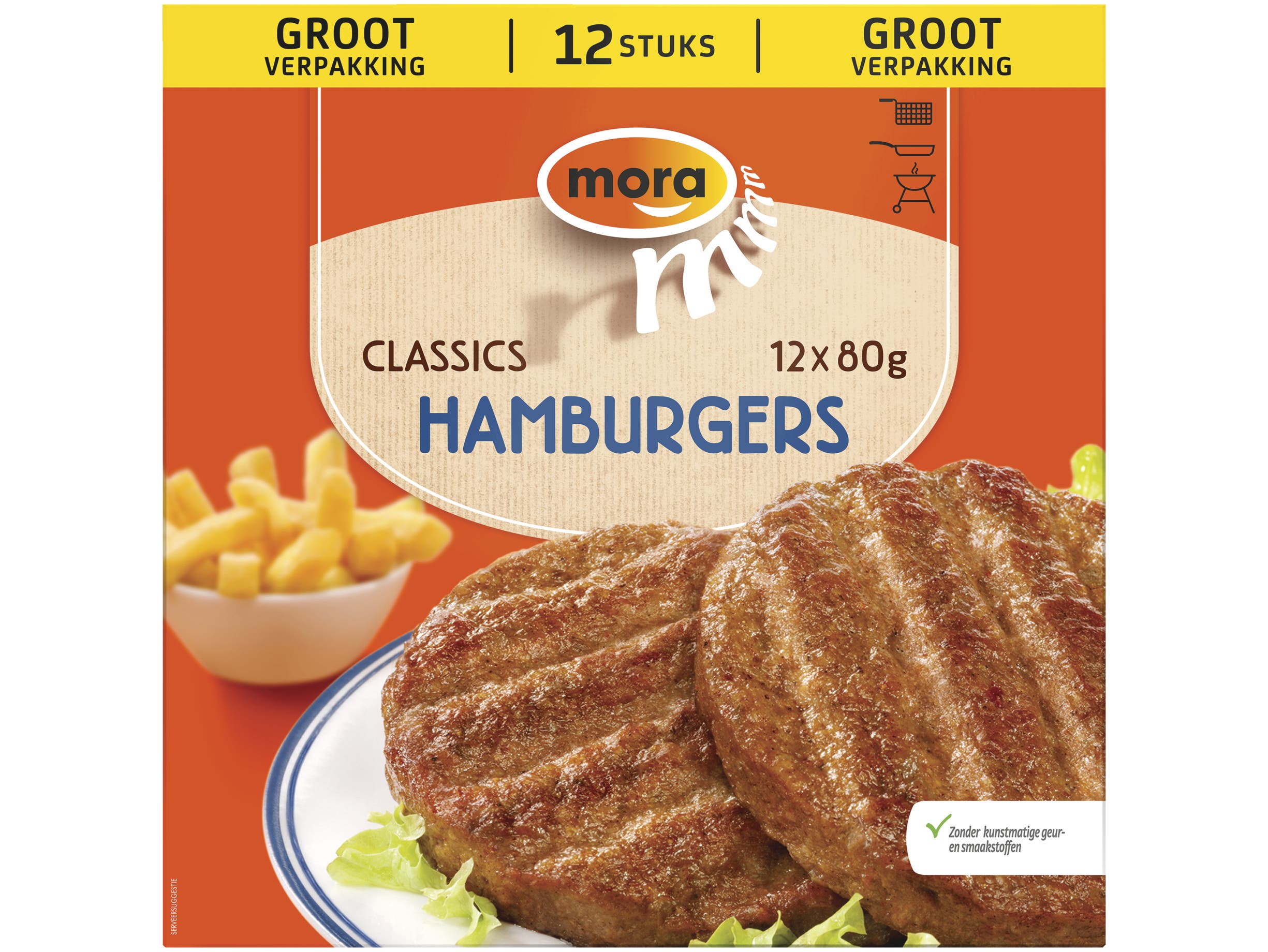 Mora Hamburgers xtra groot