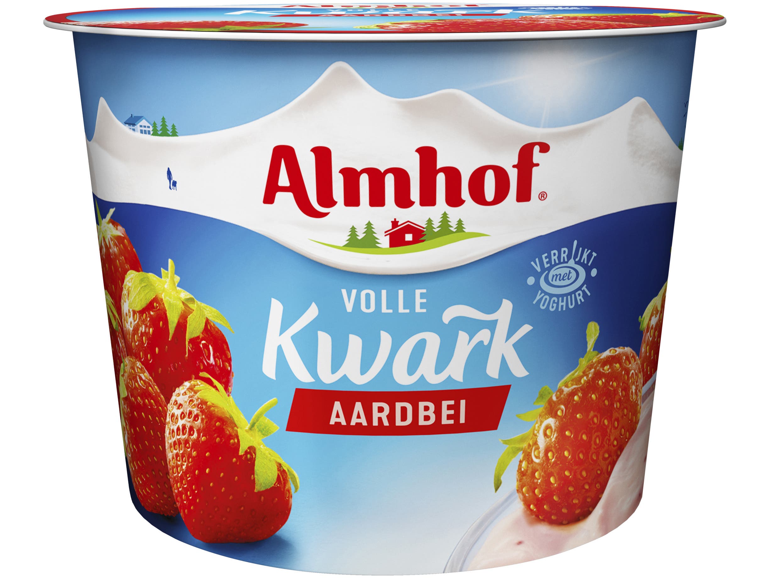 Almhof Volle kwark aardbei