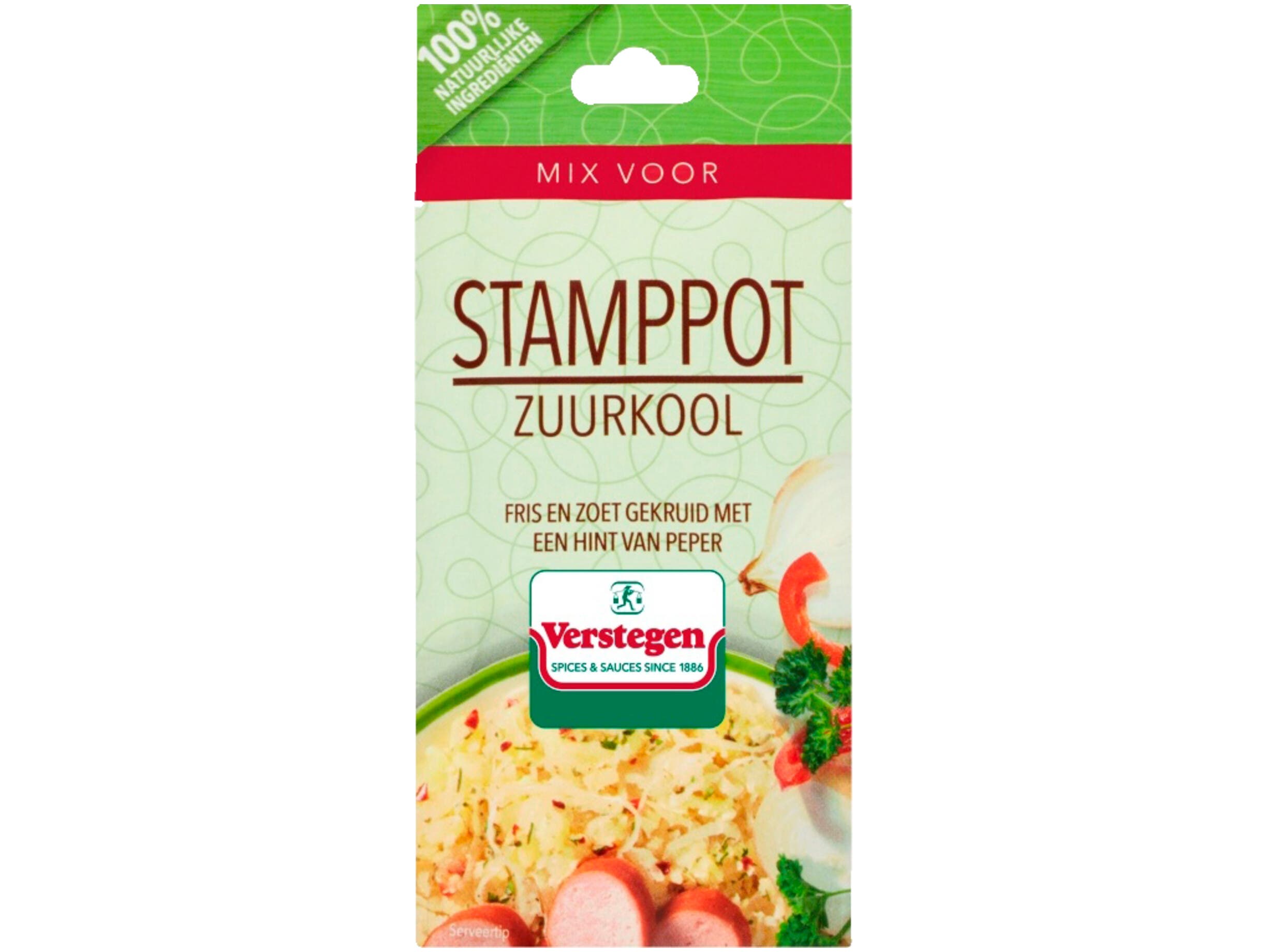 Verstegen kruidenmix voor stamppot zuurkool