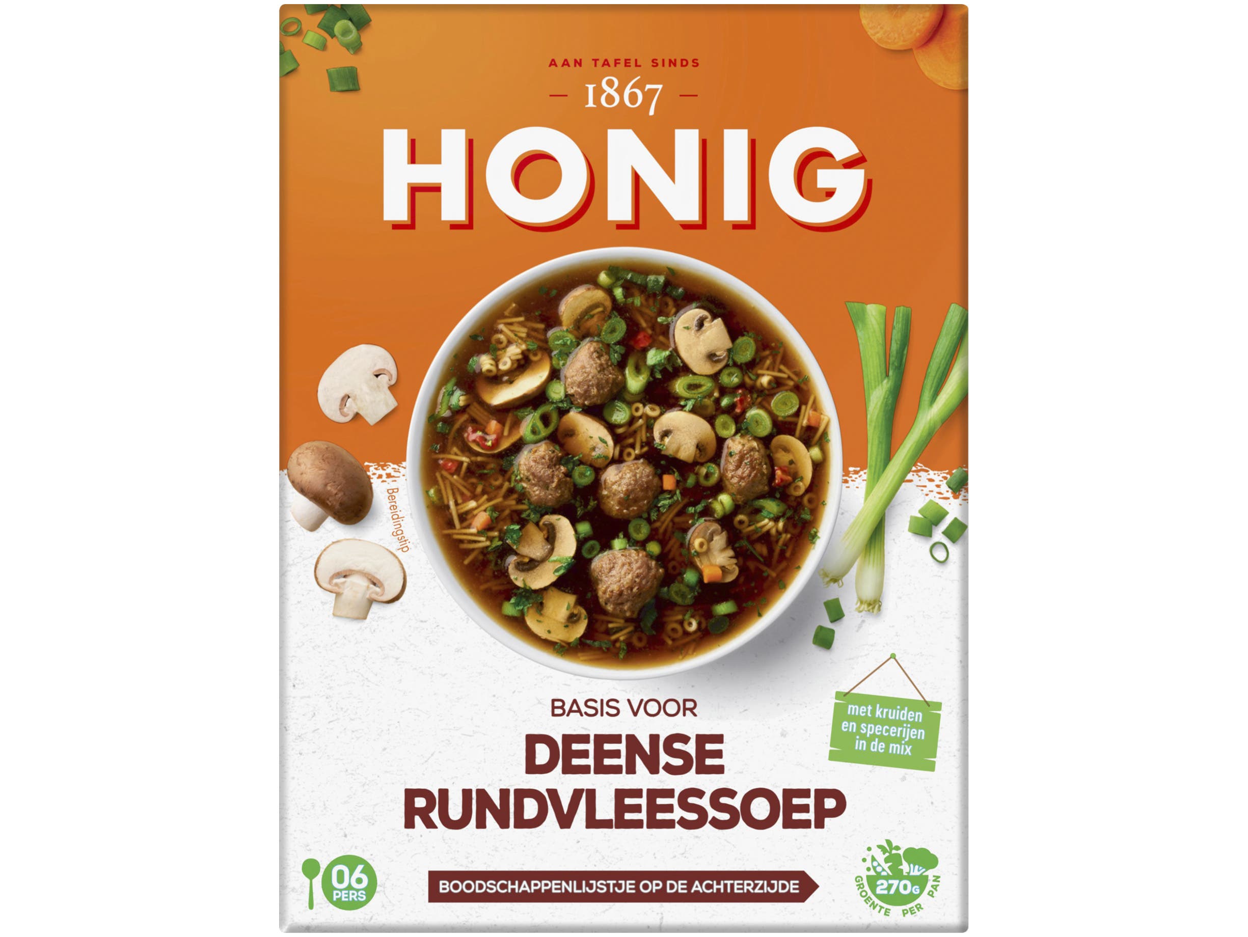 Honig Deense rundvleessoep