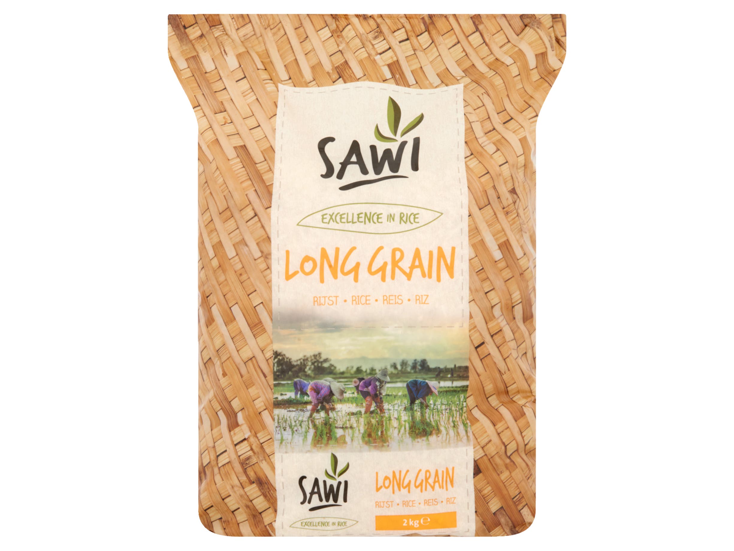 Sawi Long grain rijst