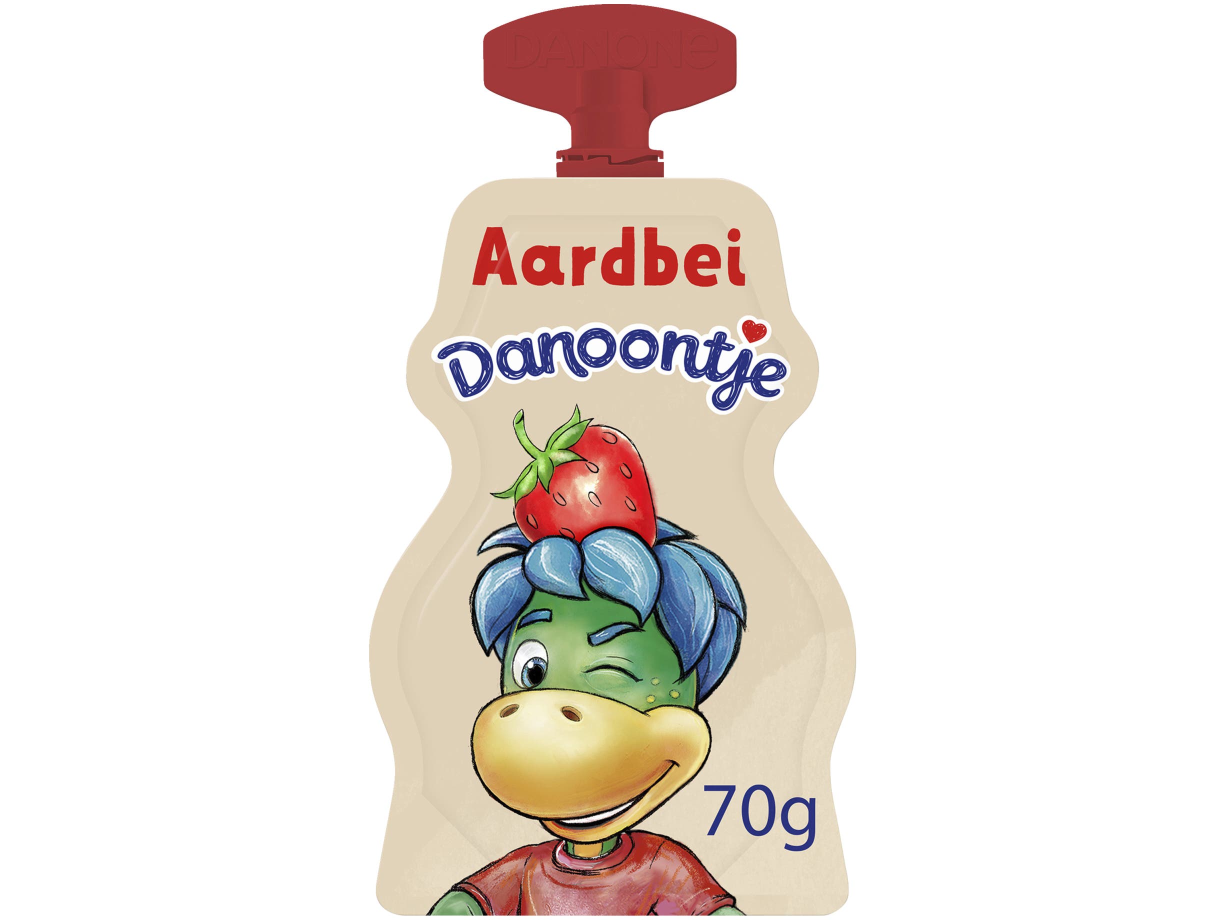 Danoontje Tussendoortje Knijpyoghurt Aardbei