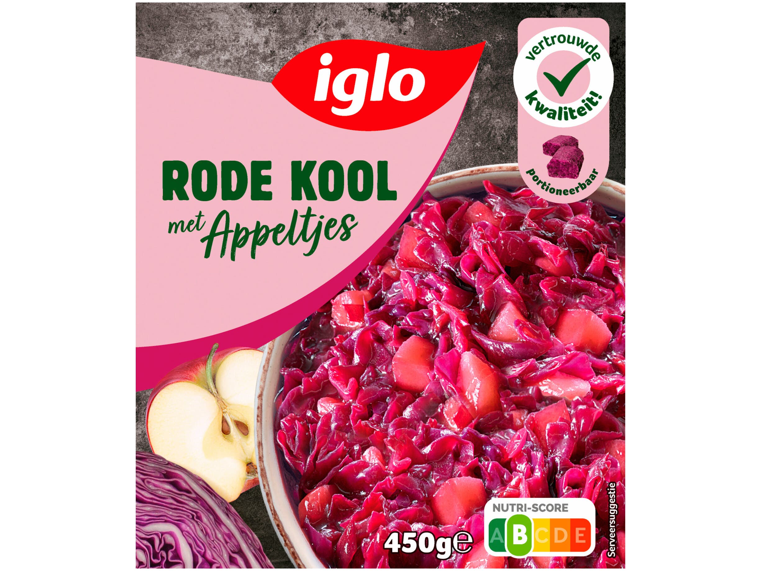 Iglo Rode kool met appeltjes