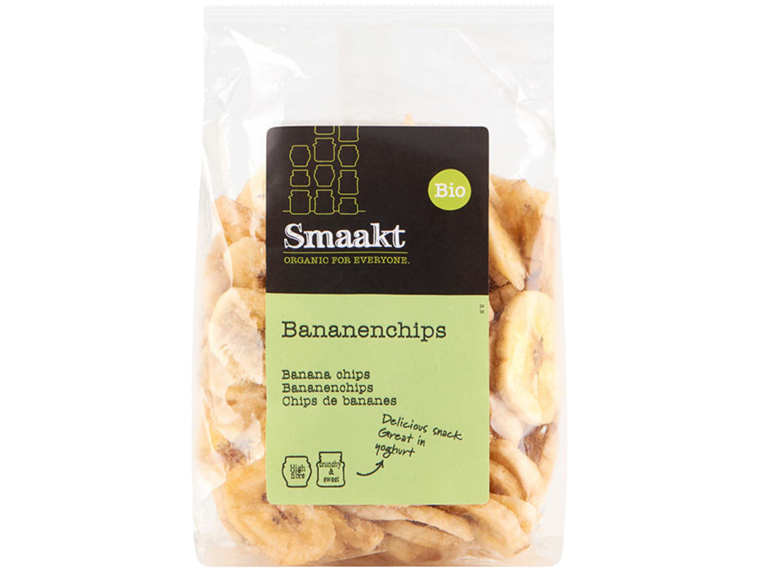 Smaakt Bananenchips