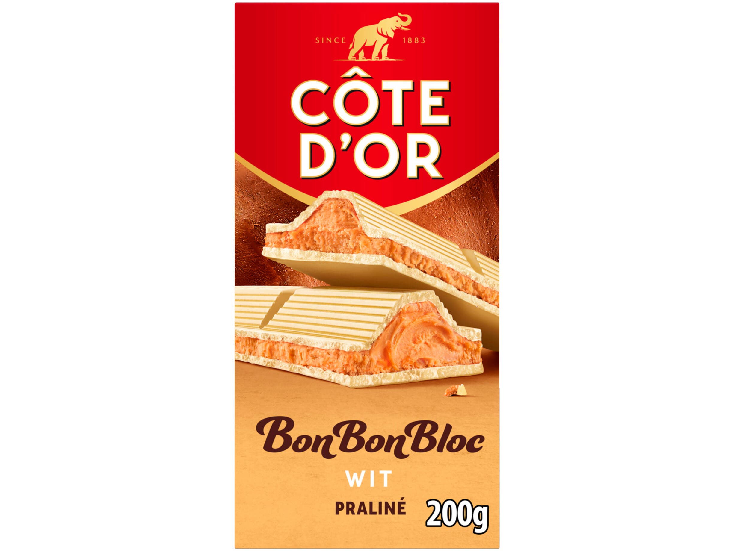 Cote d'Or Chocoladereep praline wit