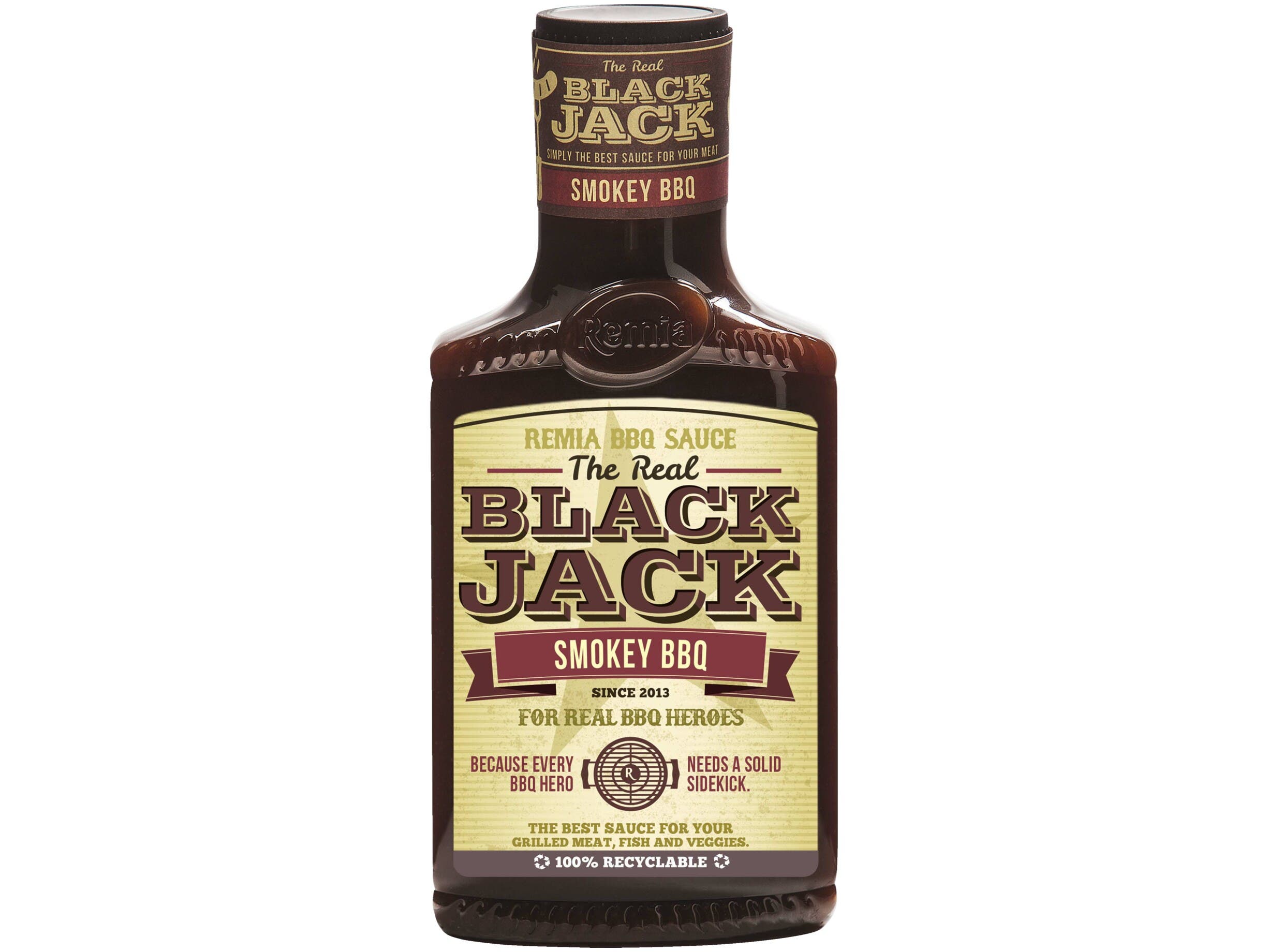 Remia Black Jack Smokey BBQ Sauce
