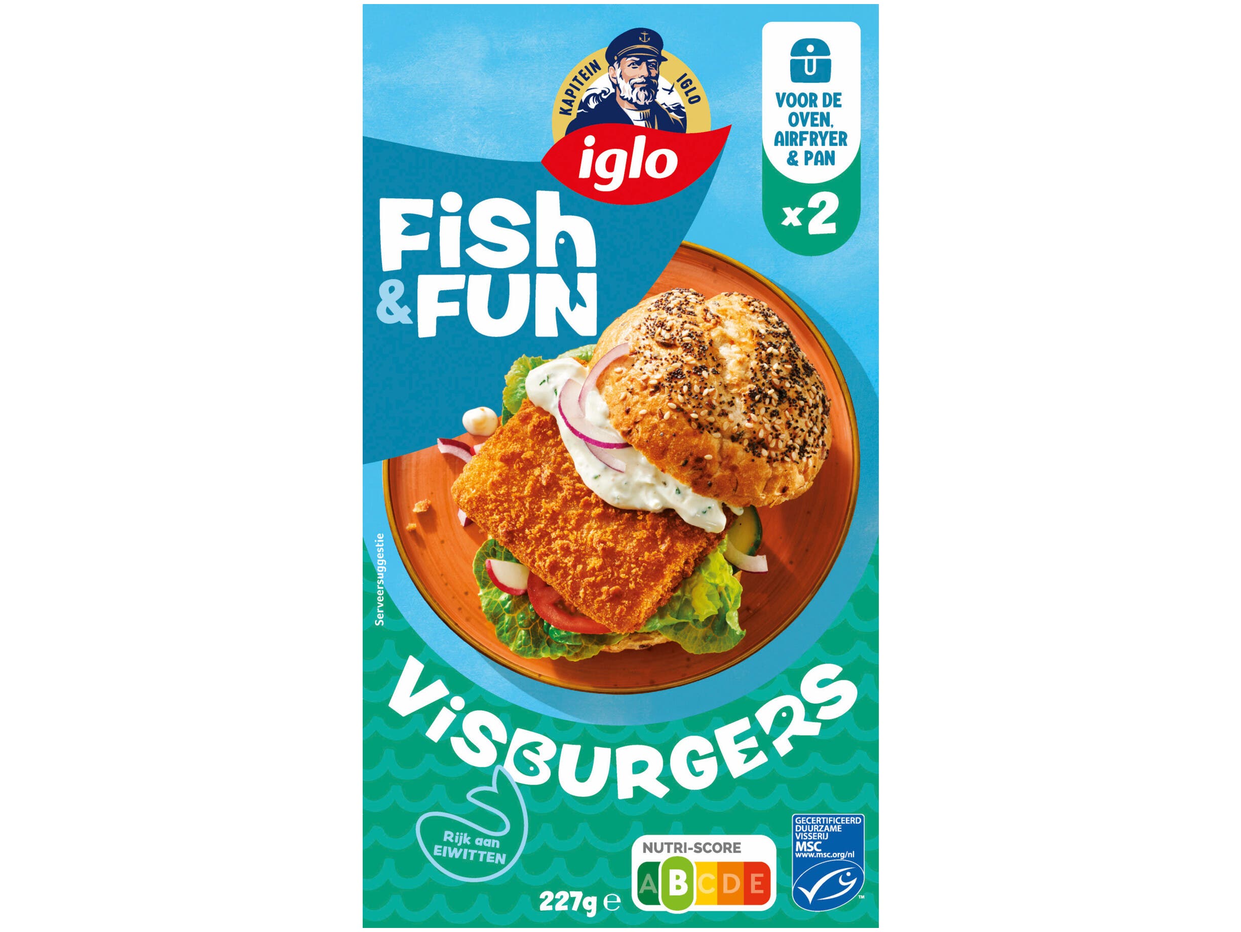 Iglo Fish & Fun visburgers