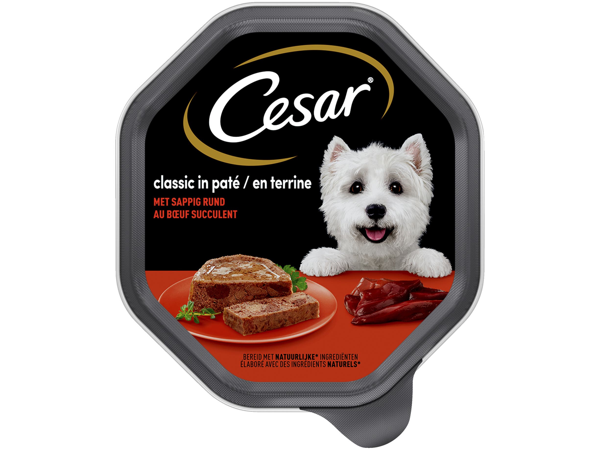 Cesar Classic met rund
