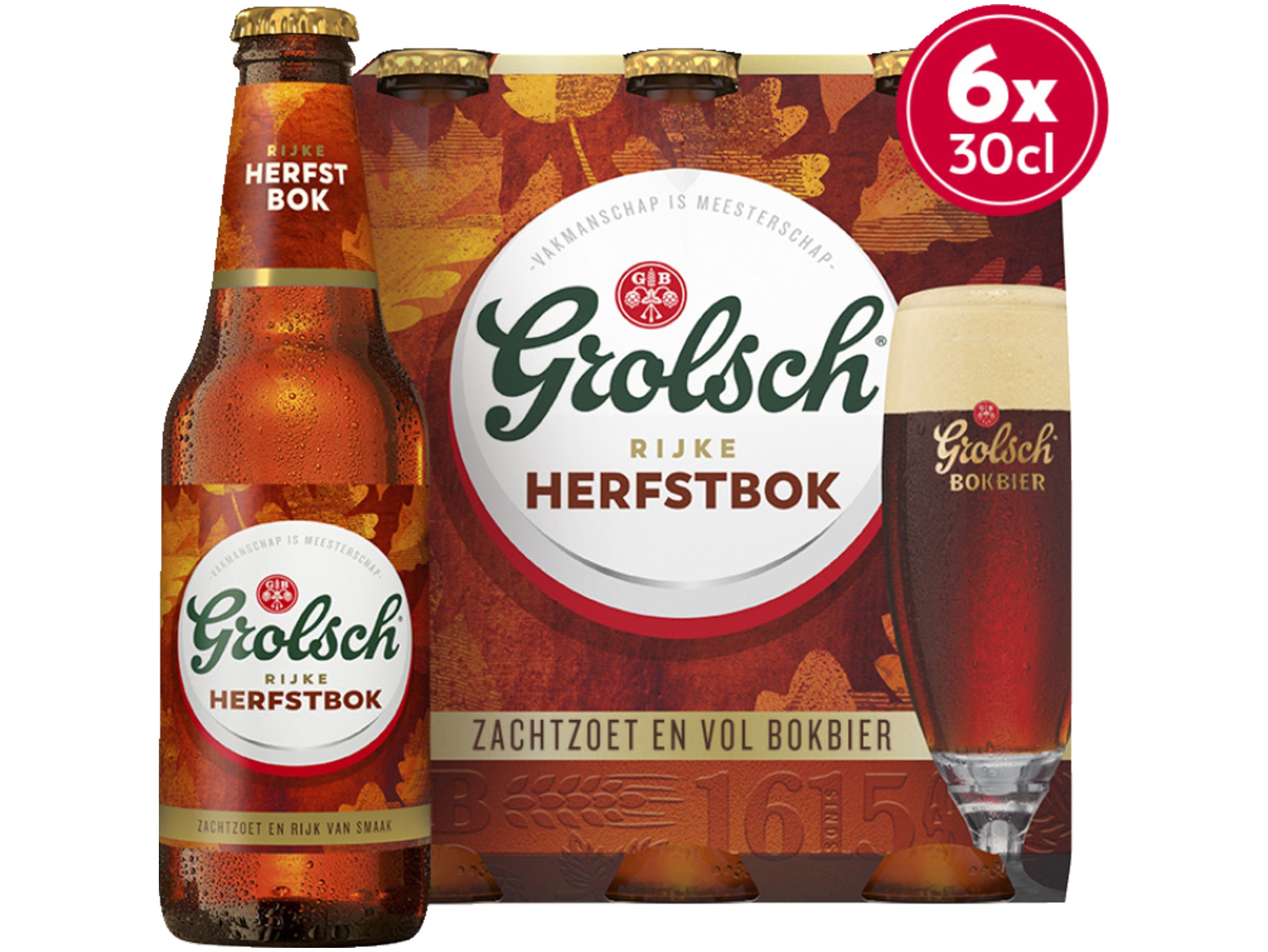 Grolsch Herfstbok fles 6-pack