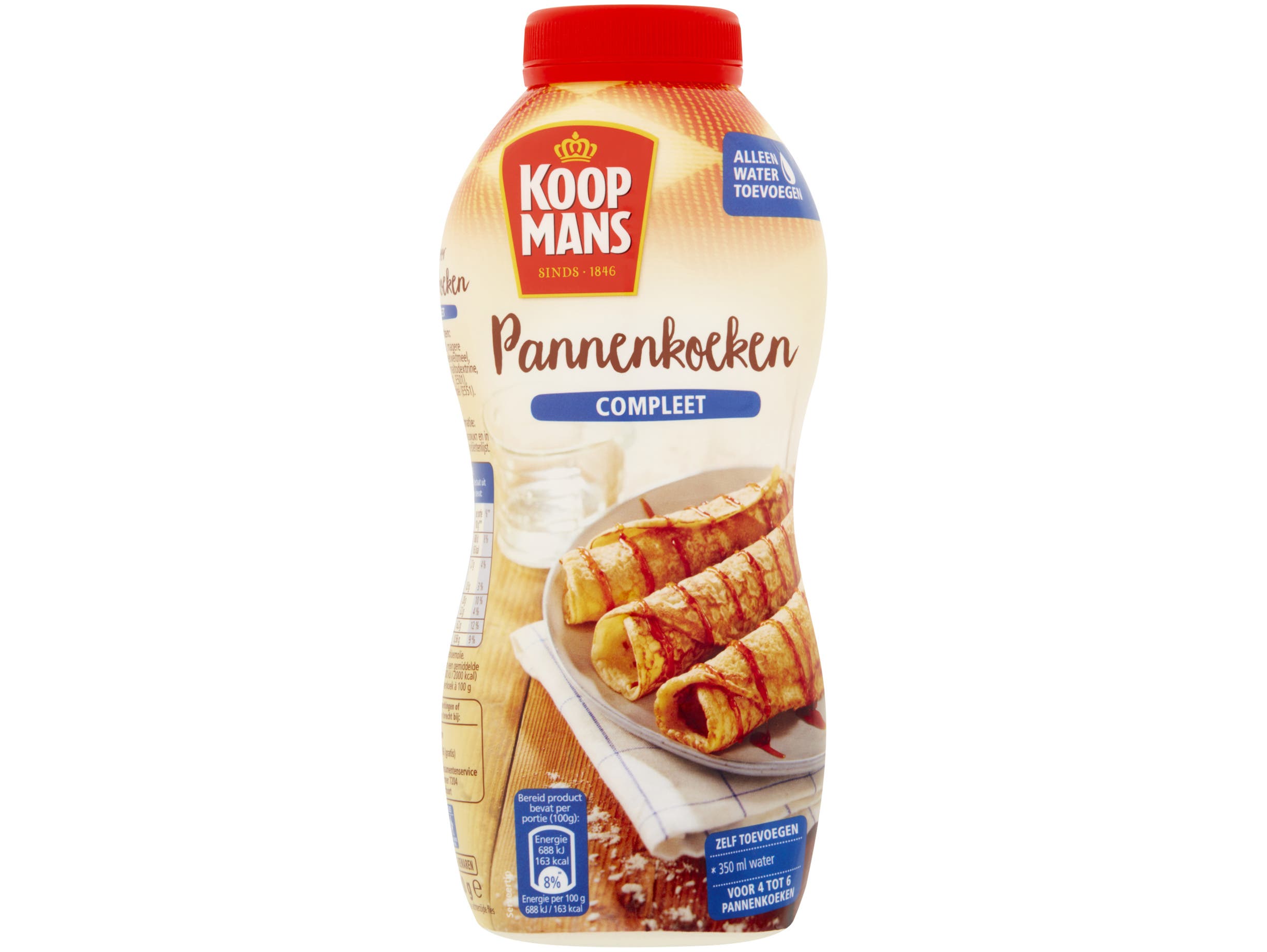 Koopmans Schudfles pannenkoek compleet