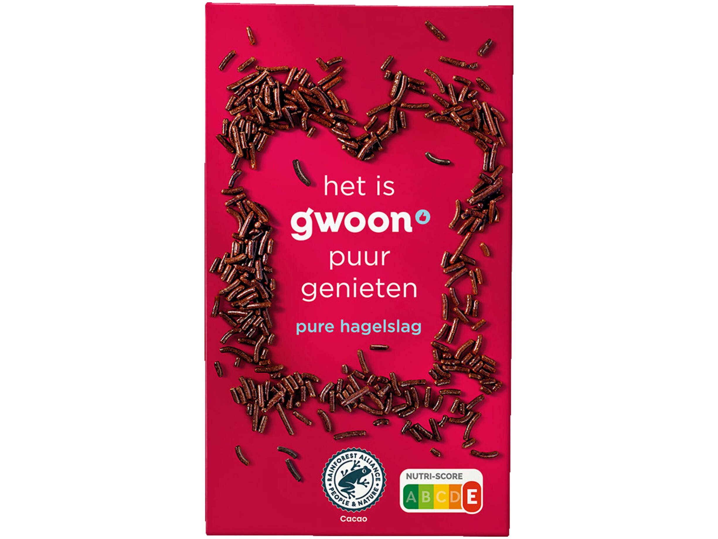 G'woon Chocoladehagel puur