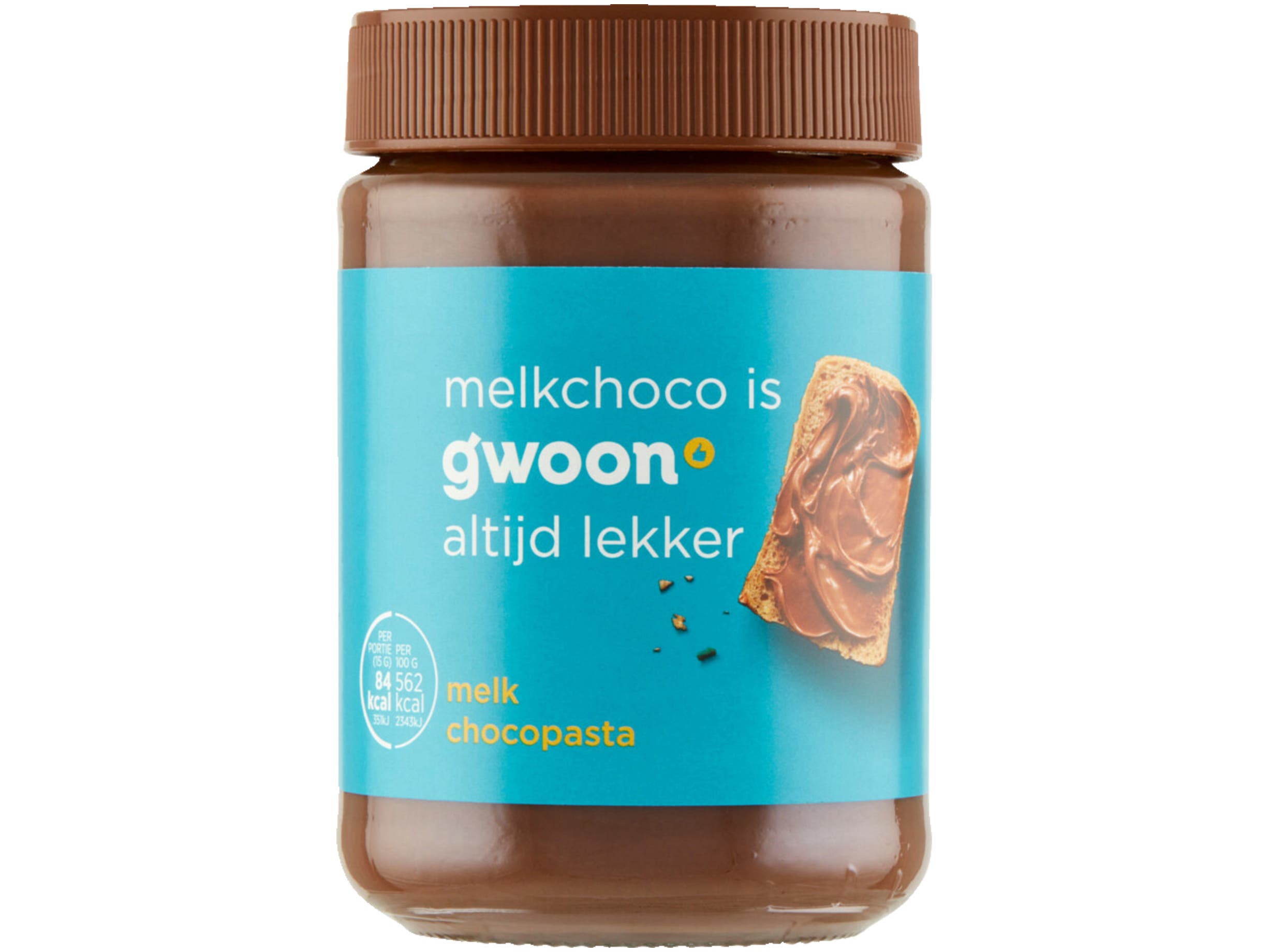 G'woon Chocoladepasta melk