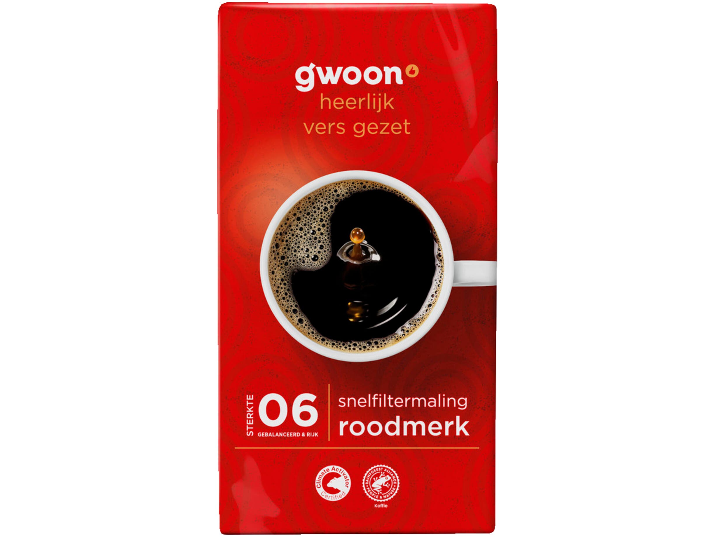 G'woon Aroma snelfiltermaling