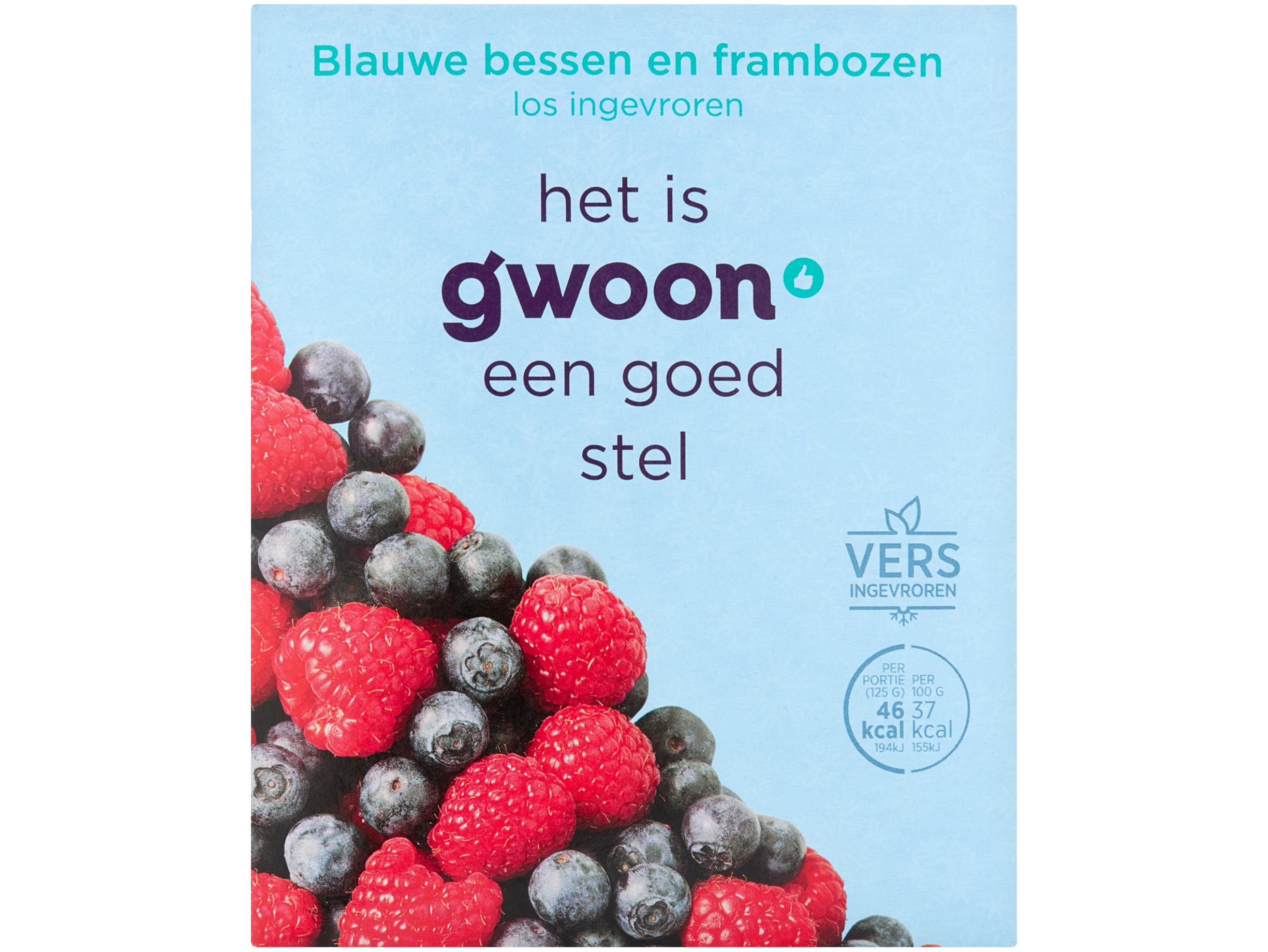 G'woon Blauwe bessen/framboos