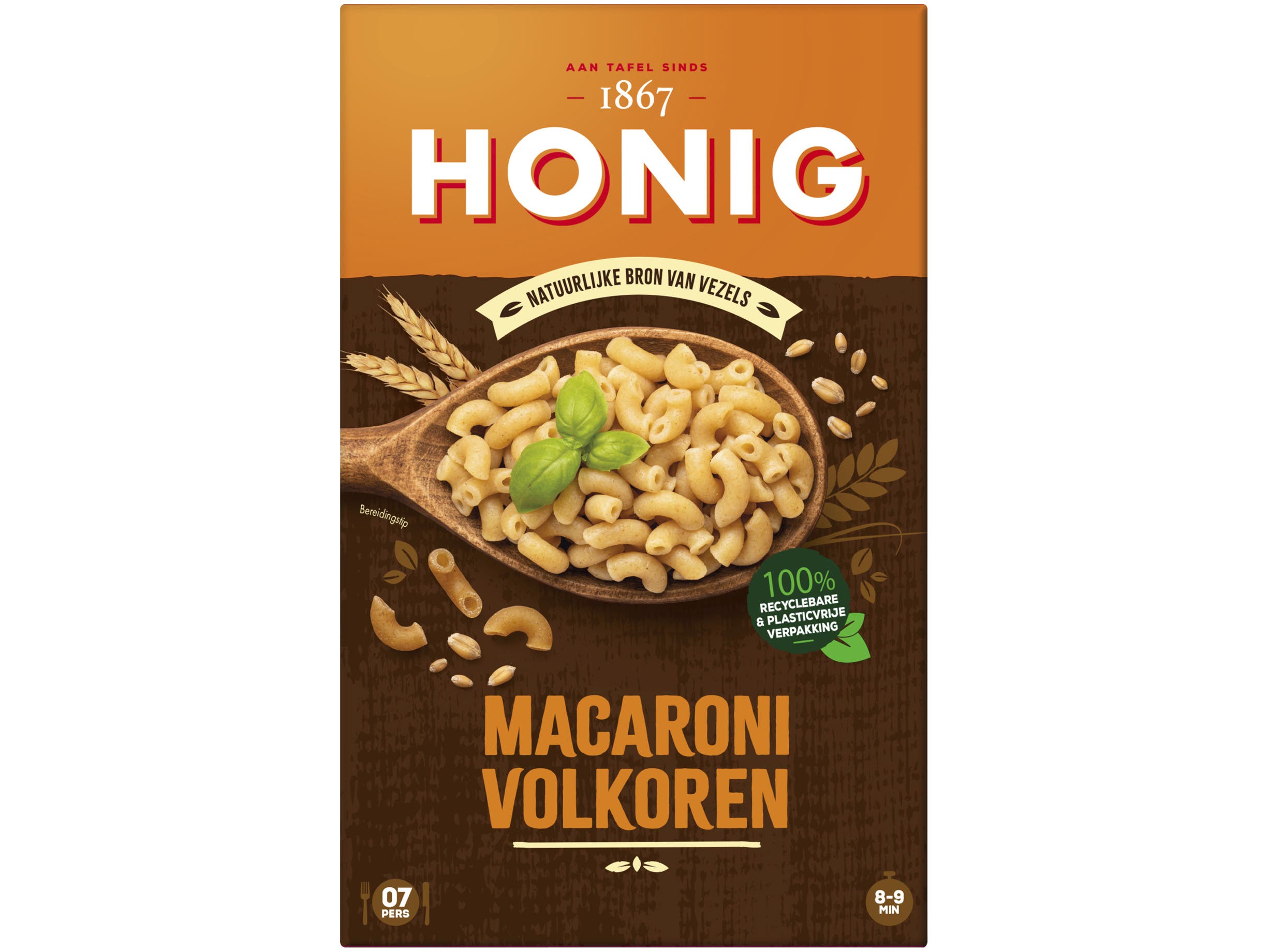 Honig Macaroni volkoren