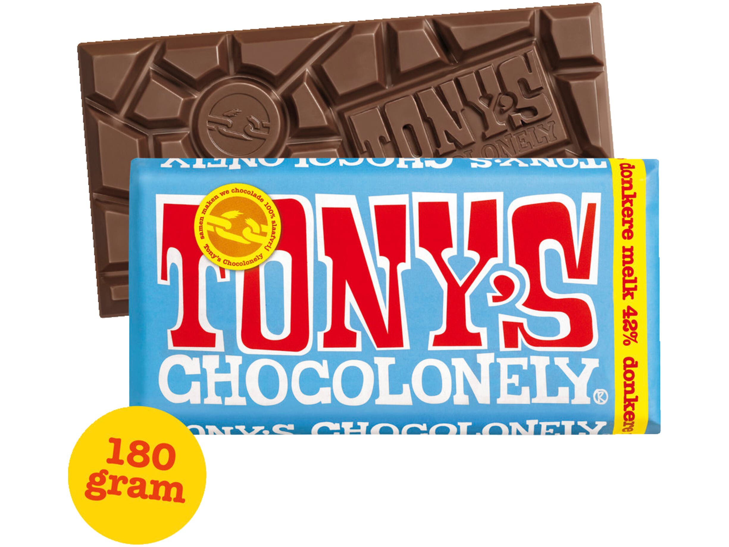 Tony's Donkere melkchocolade