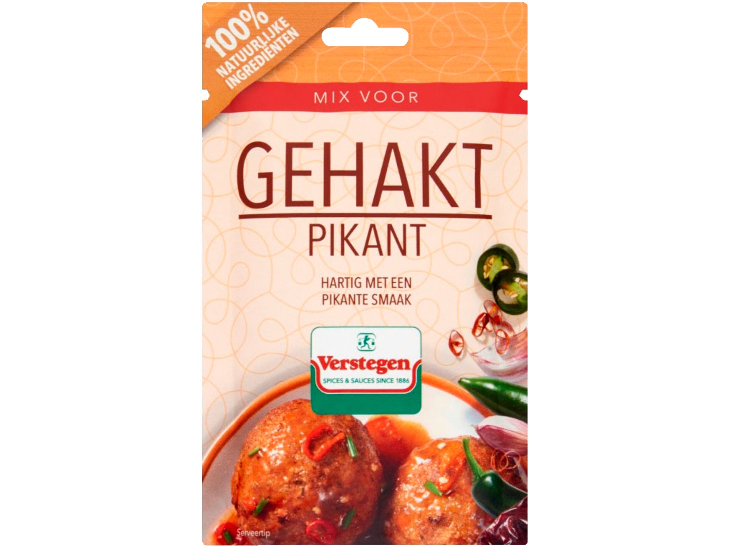 Verstegen kruidenmix voor gehakt pikant