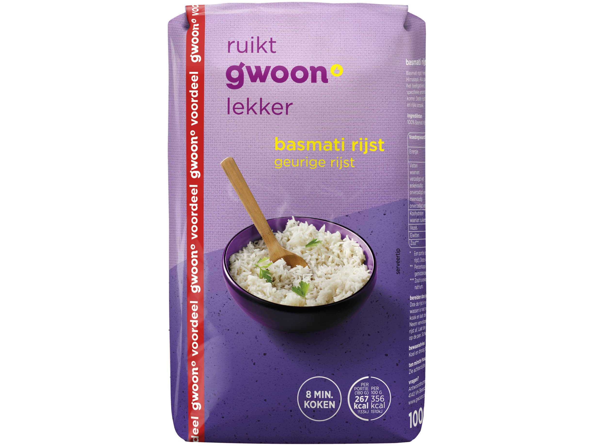 G'woon Basmati rijst