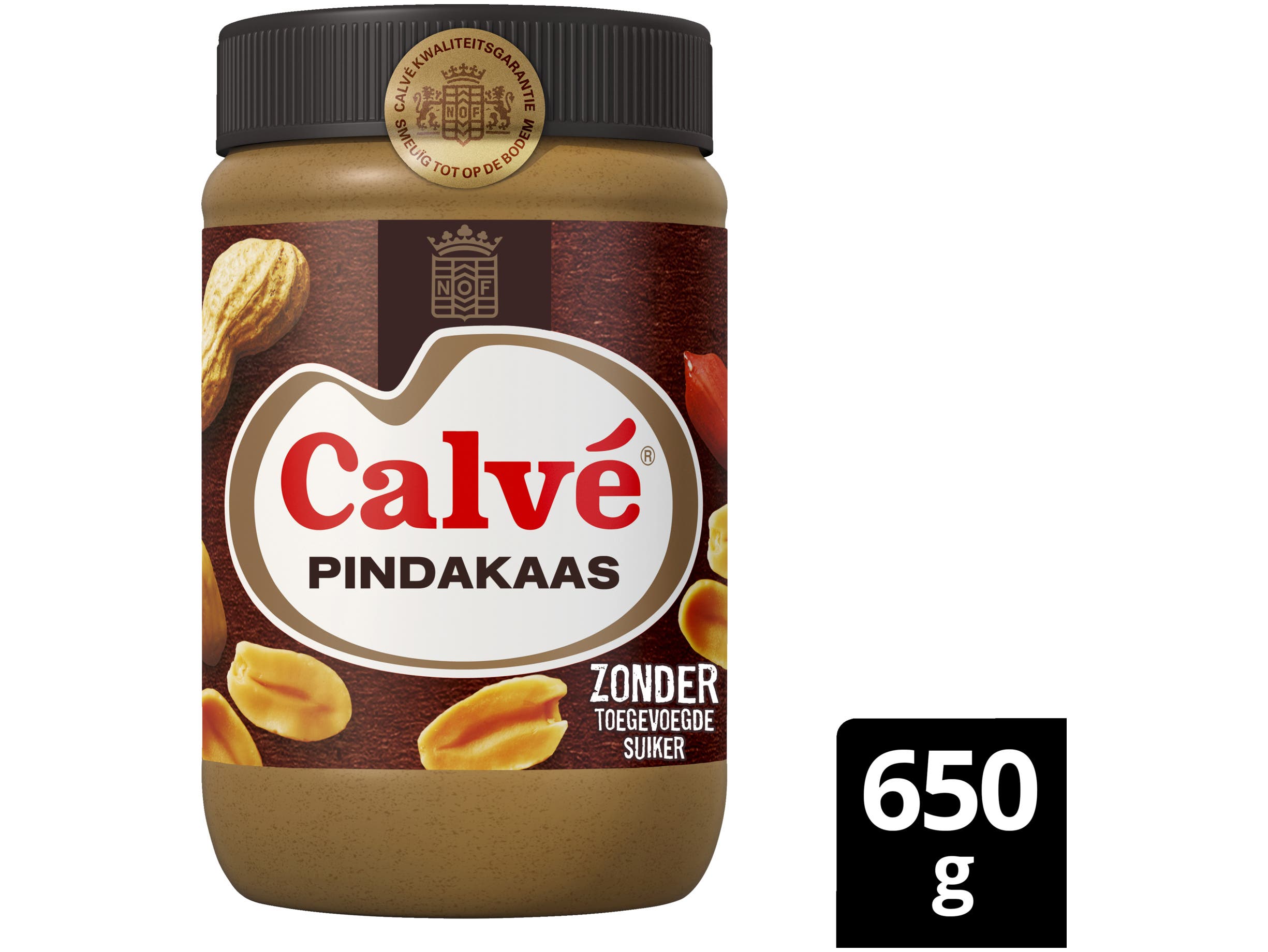 Calve Smeuige Pindakaas Regular