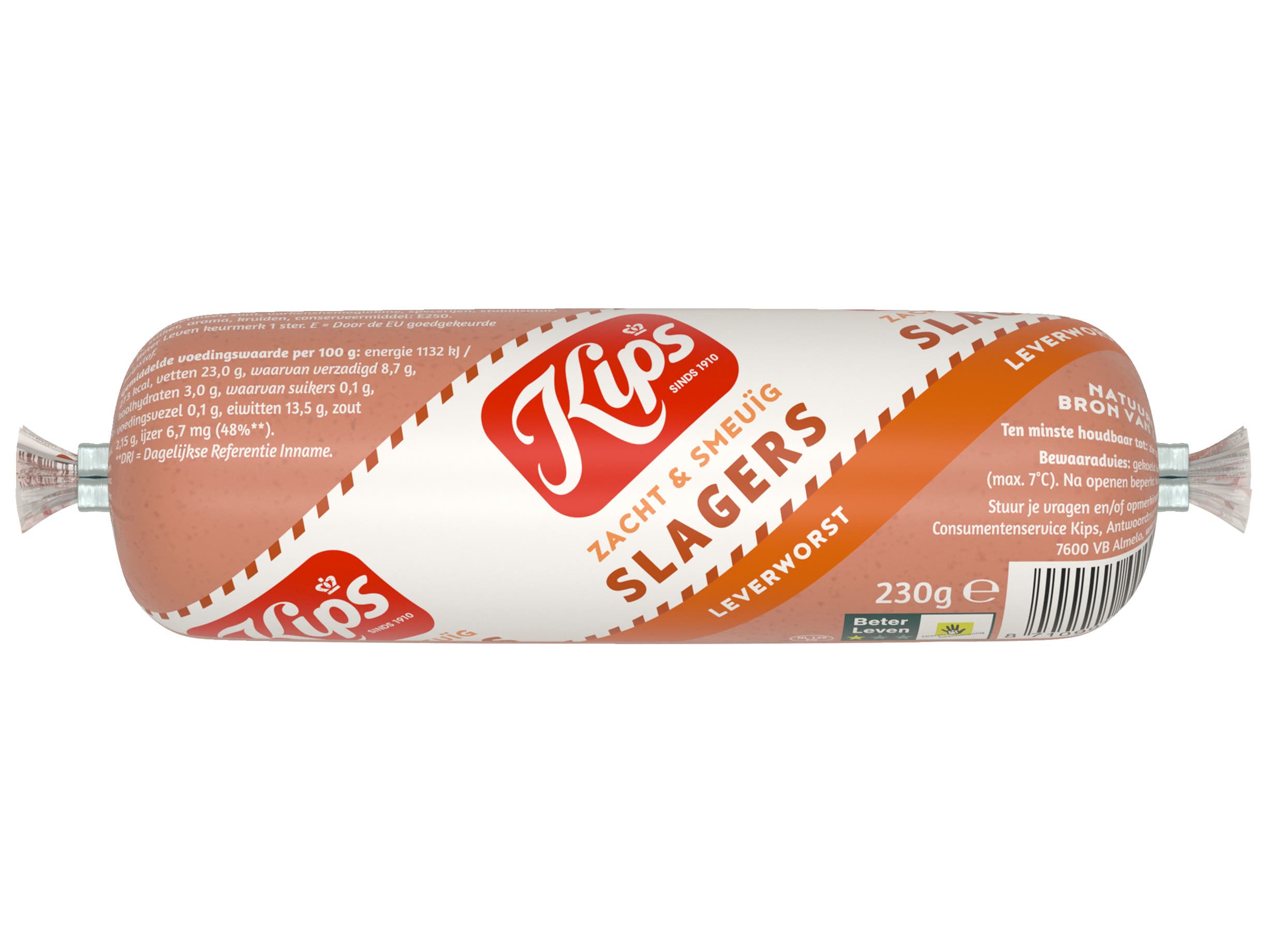 Kips Slagersleverworst