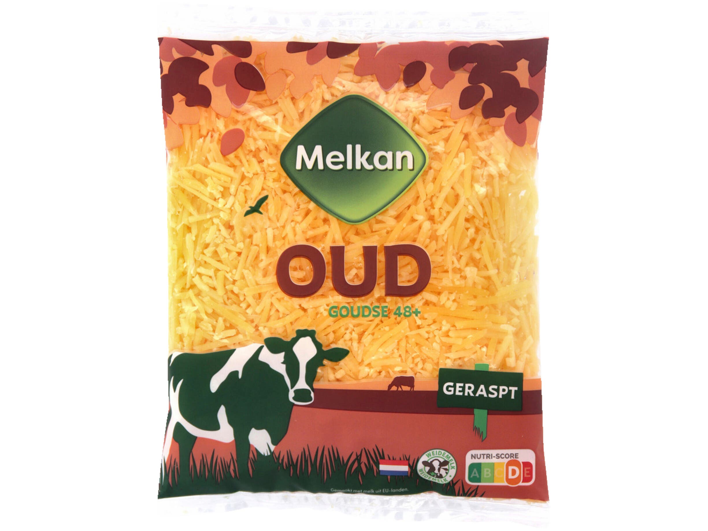 Melkan Oud geraspt