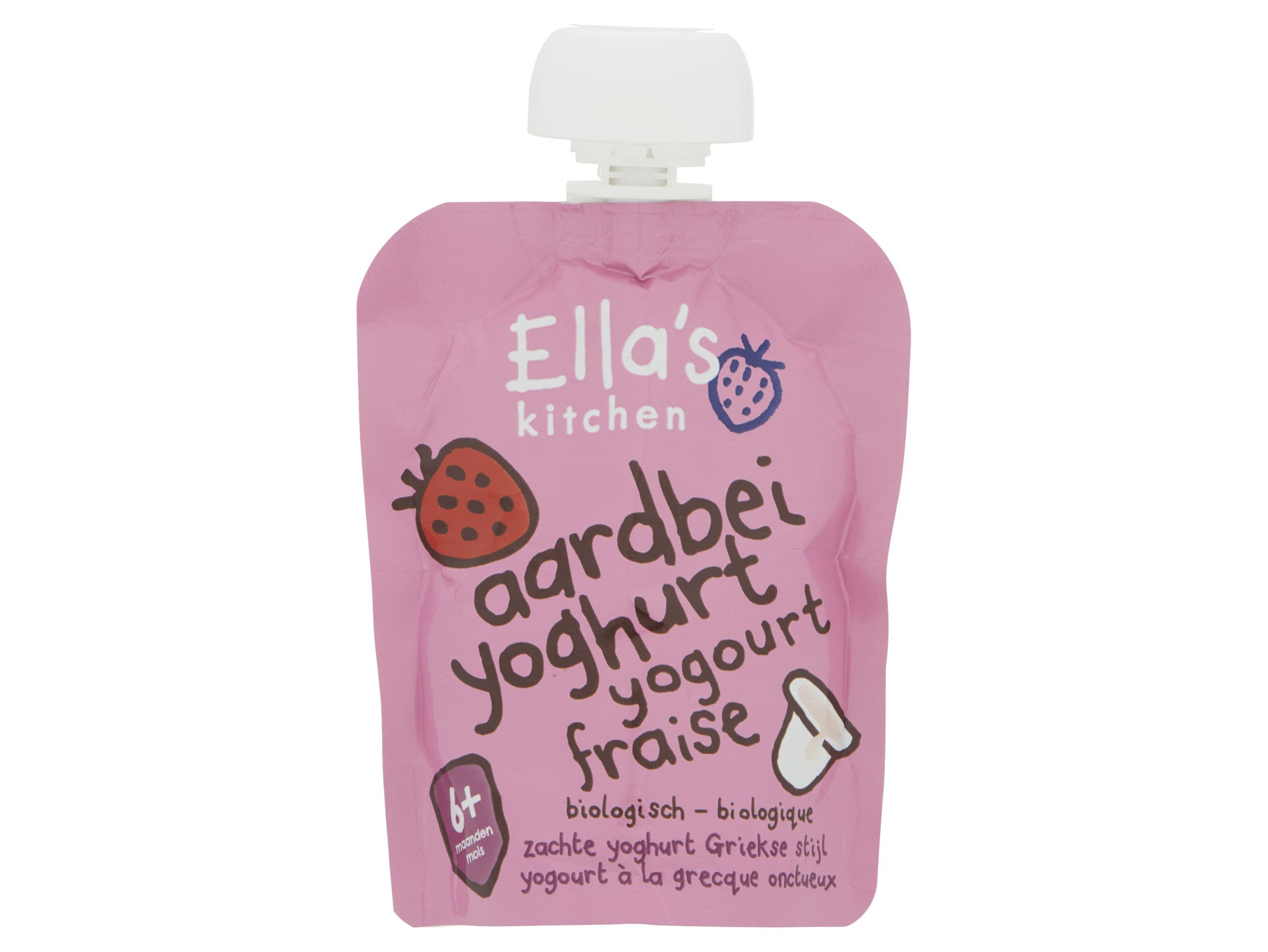 Ella's Kitchen Yoghurt aardbei 6+ mnd