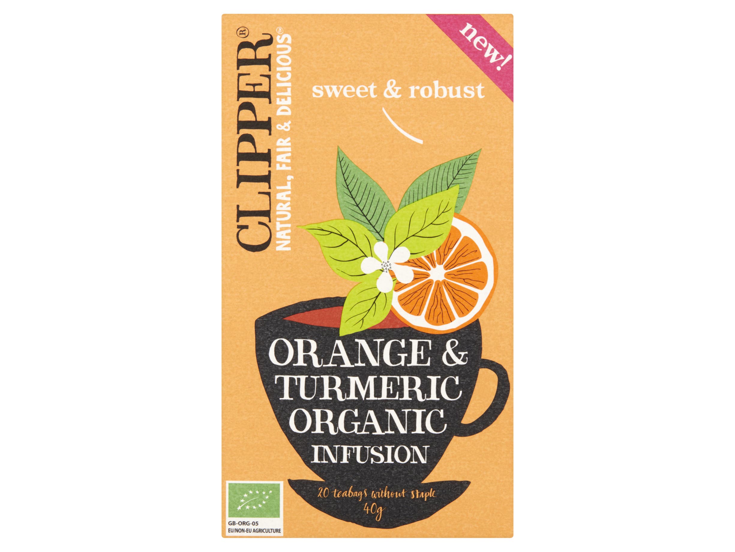 Clipper Orange turmeric