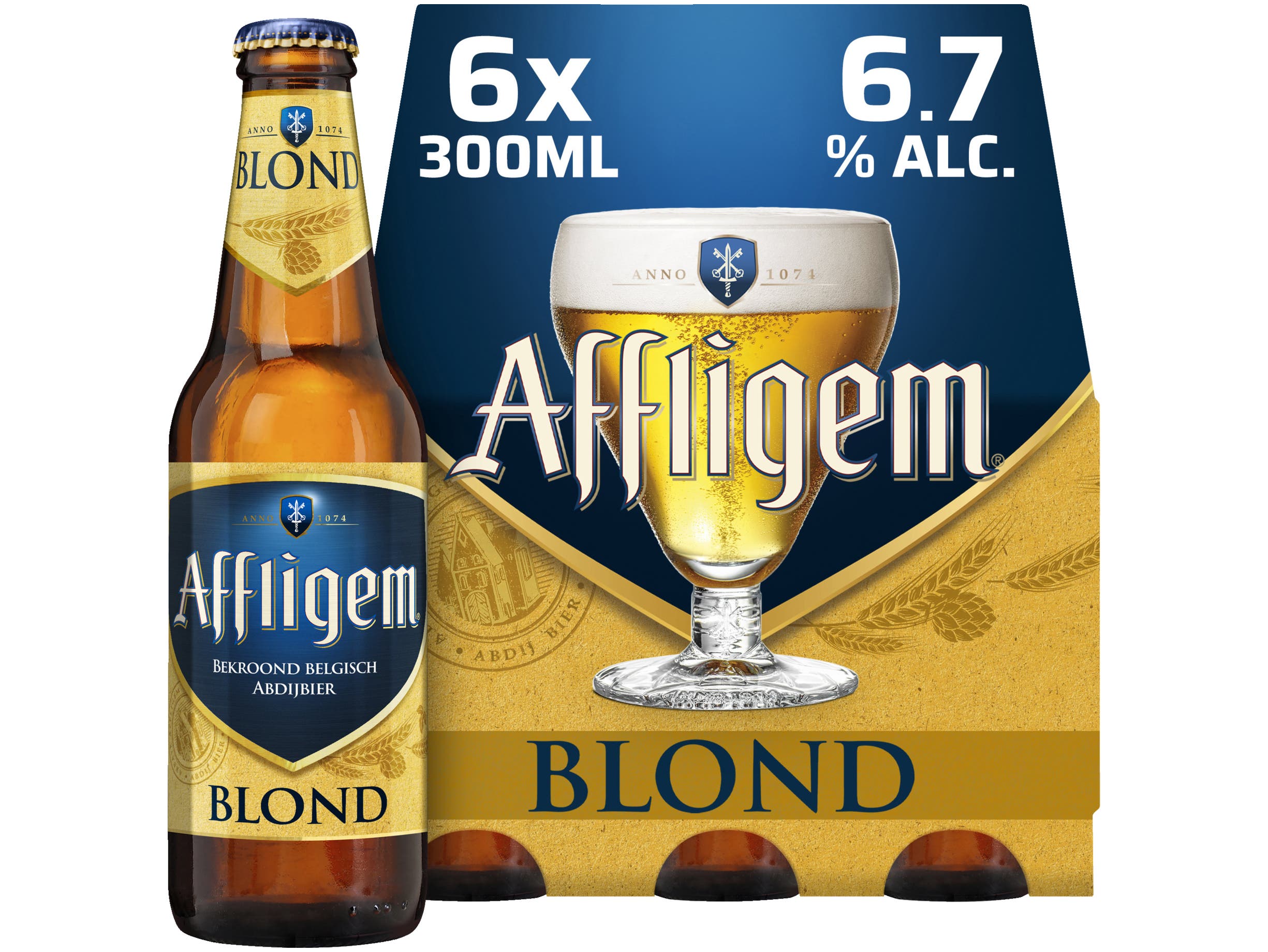 Affligem Blond Bier Fles 6-pack