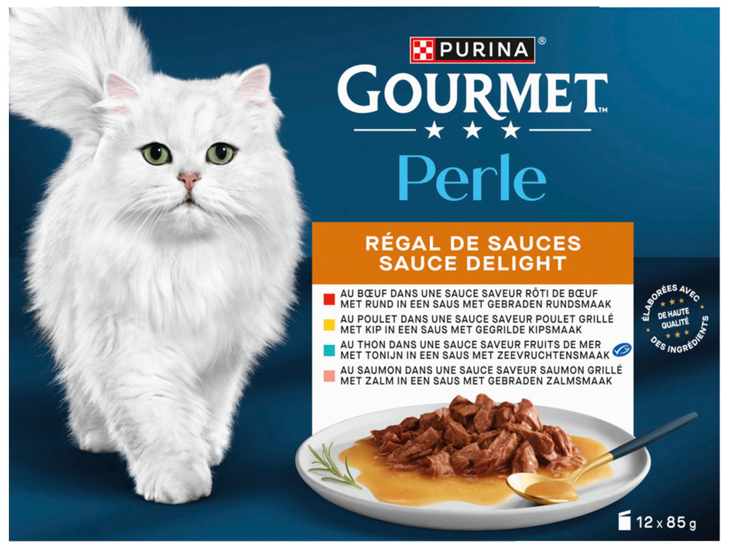 Gourmet Perle Sauce Delight kattenvoer in saus