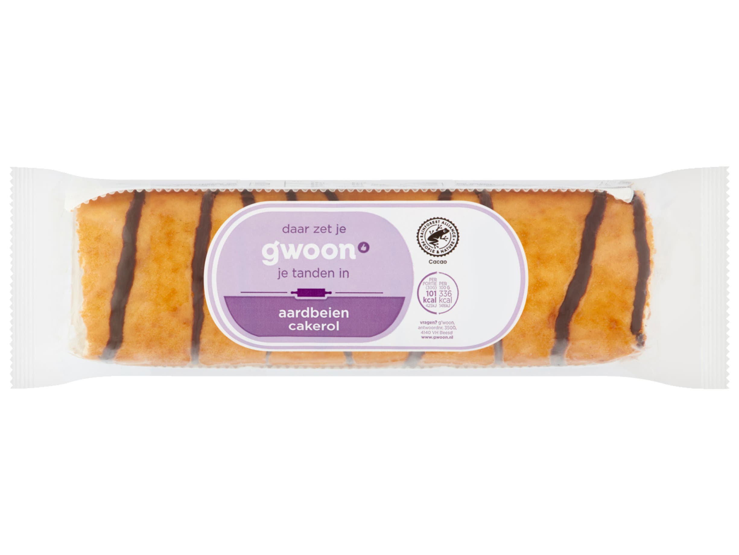G'woon Cakerol aardbei