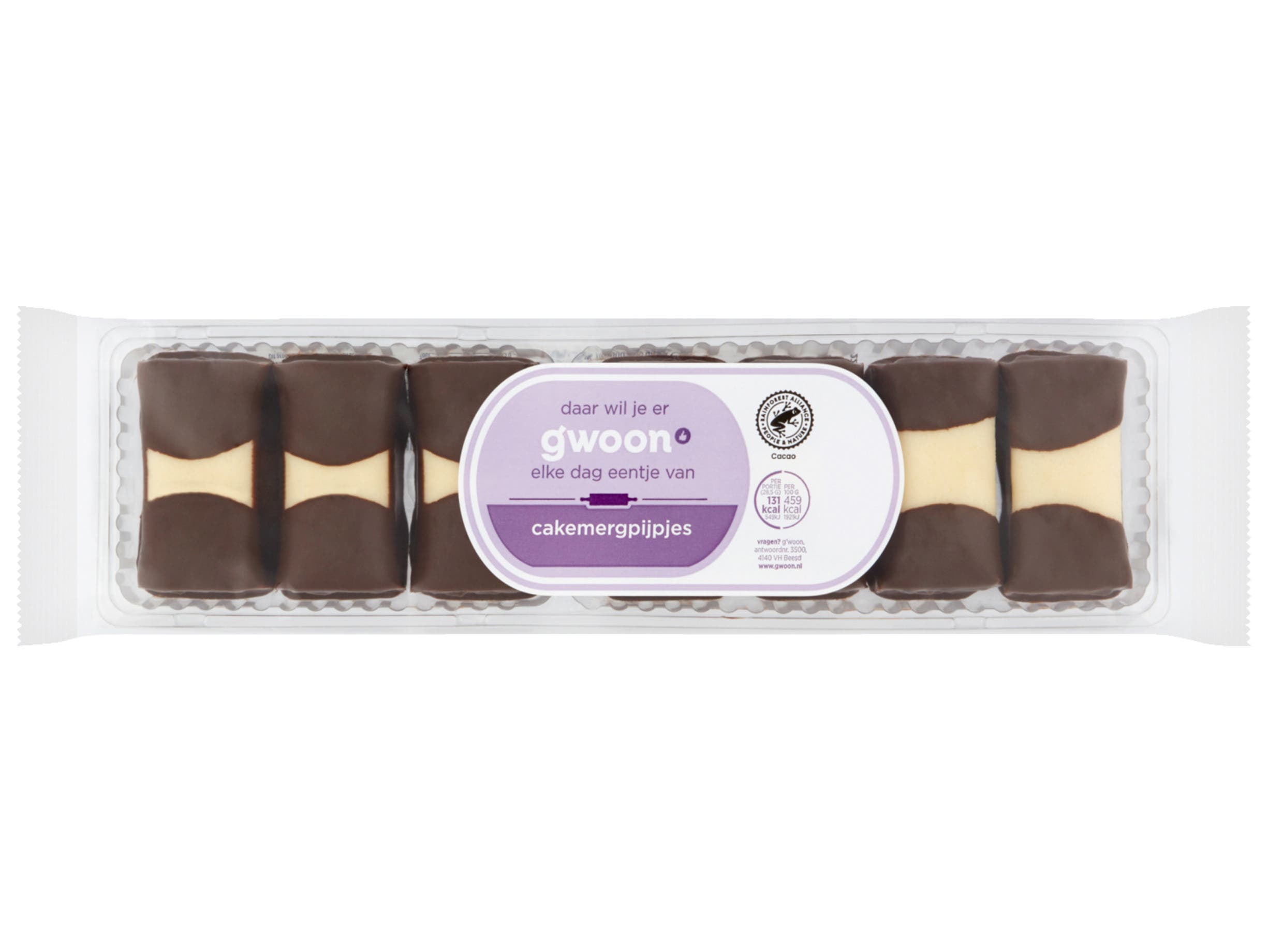 G'woon Cake mergpijpjes
