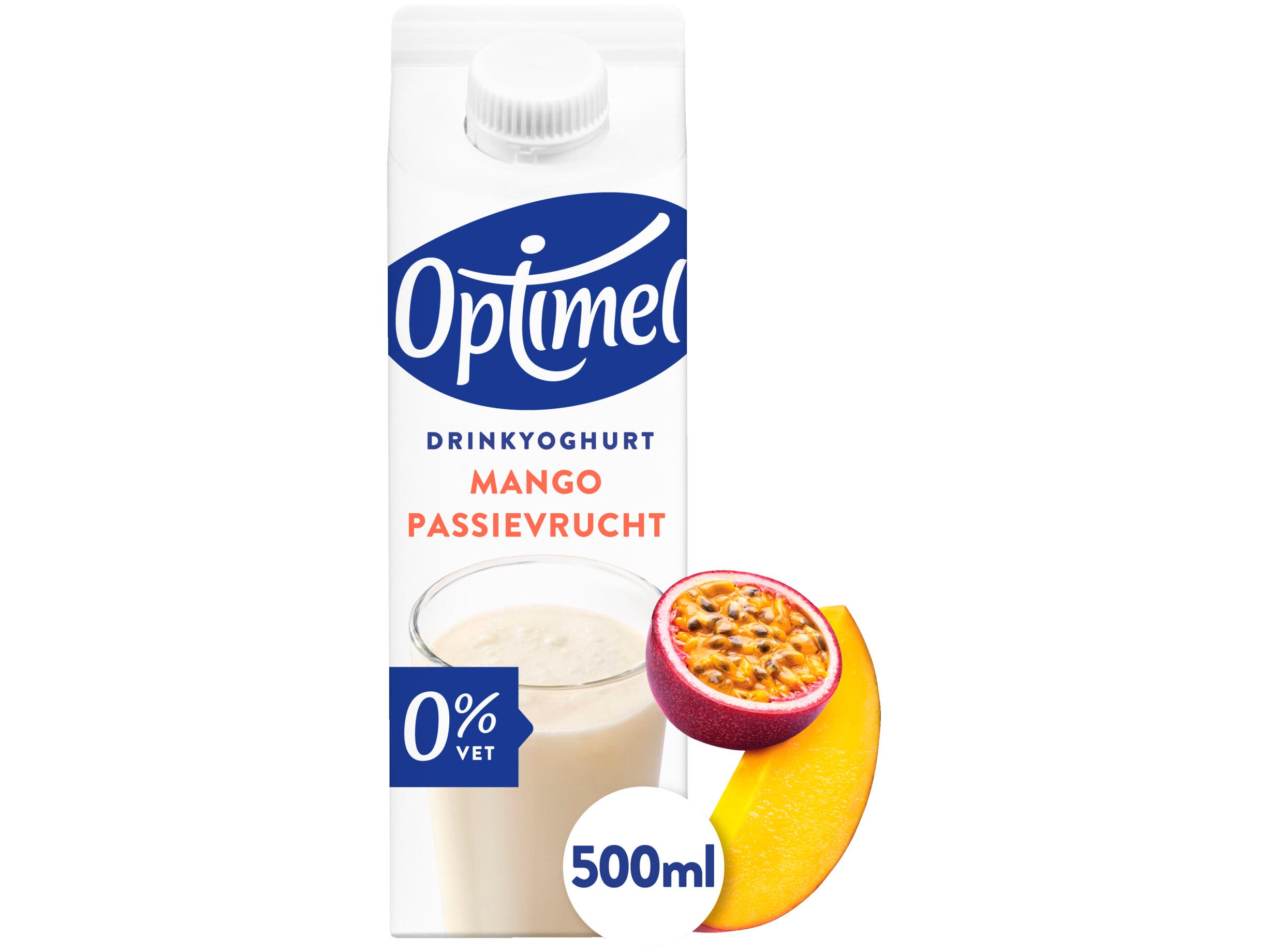 Optimel Drinkyoghurt mango passievrucht 0% vet