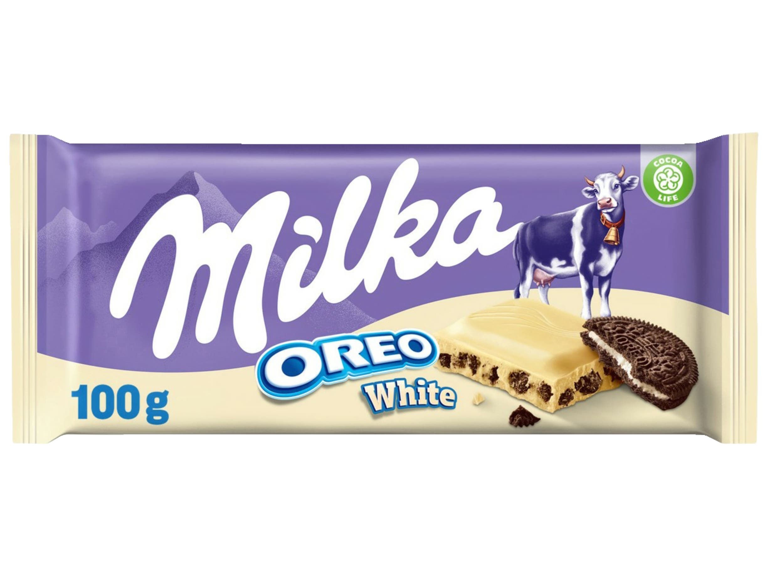 Milka Chocoladereep witte chocolade