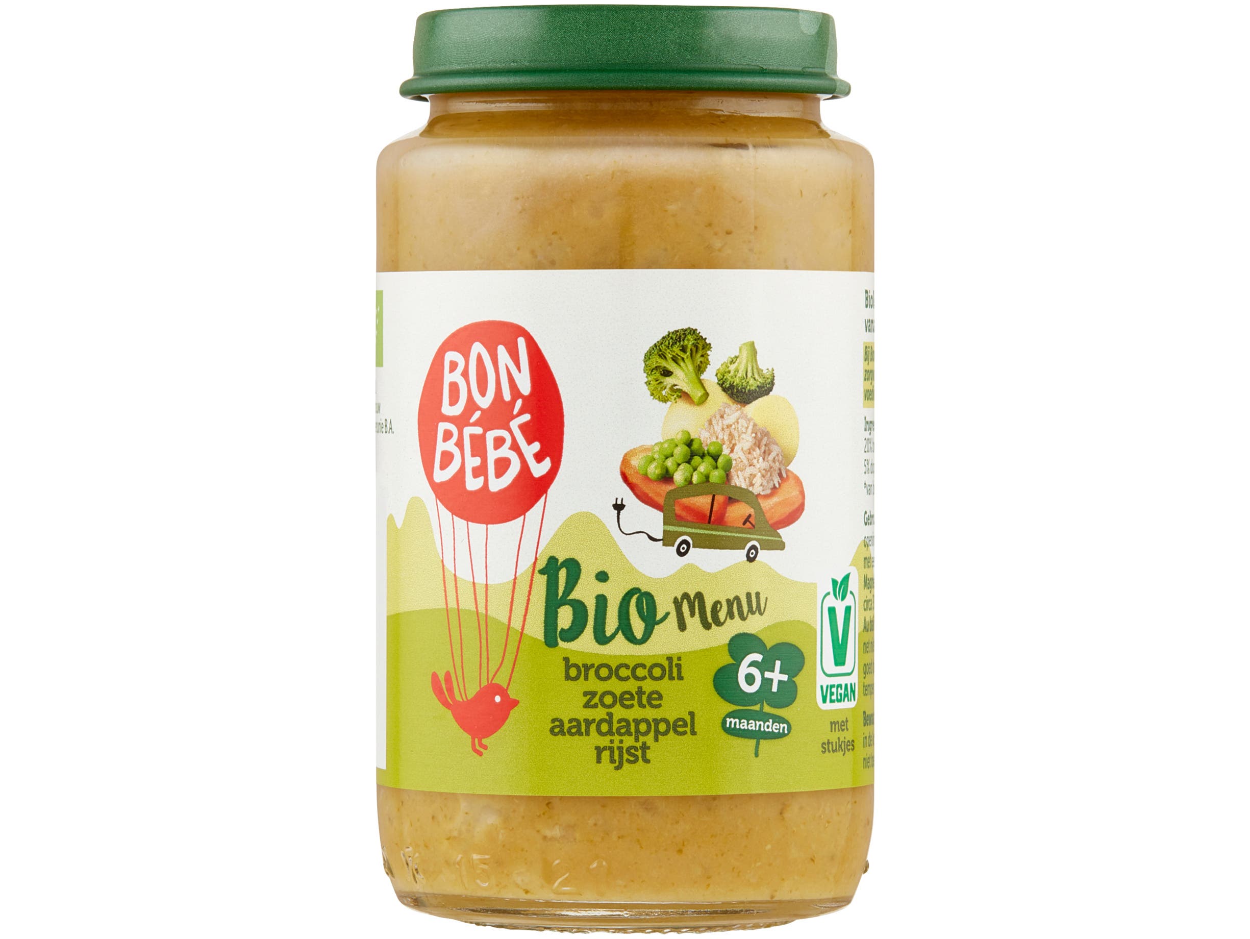 Bonbebe Broccoli z. aardappel rijst 6+ maanden