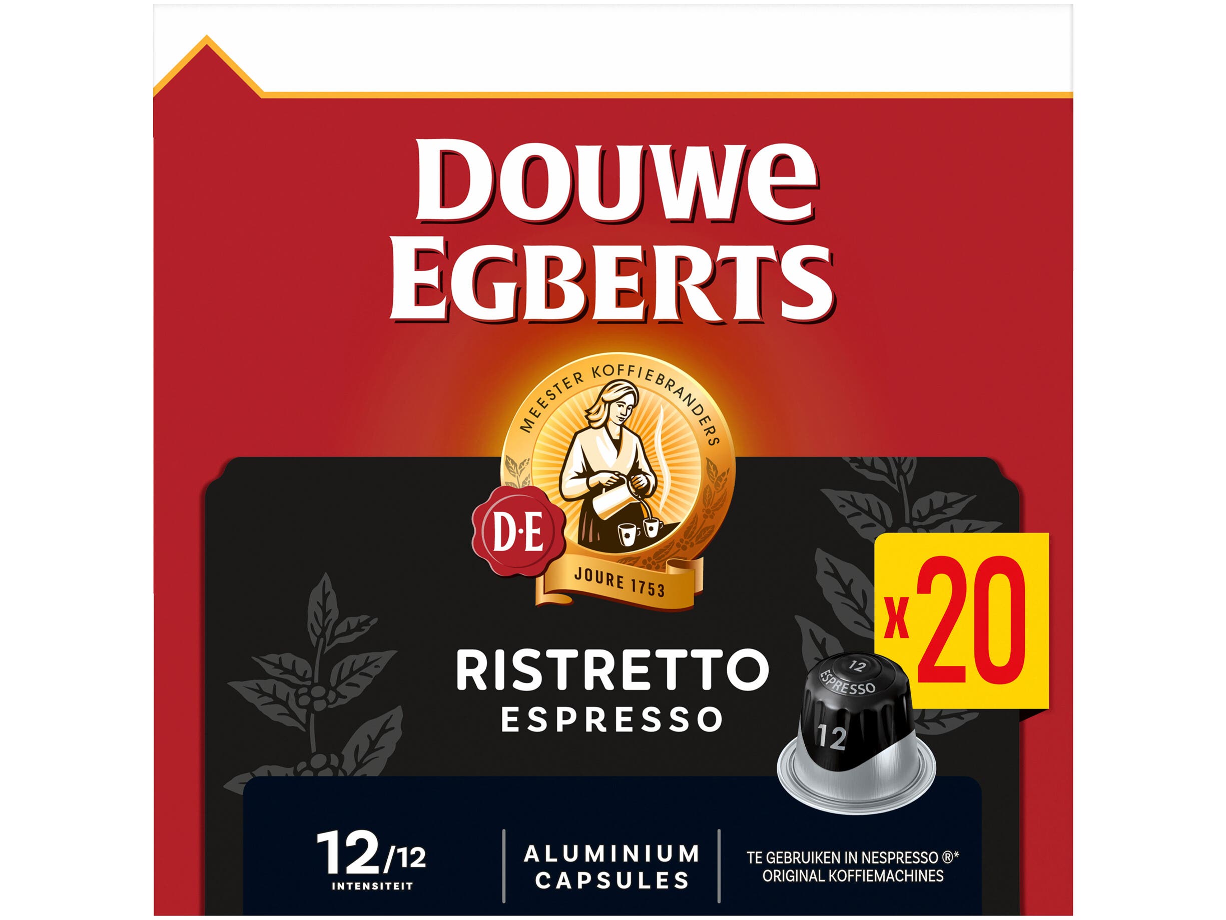 Douwe Egberts Espresso ristretto 12