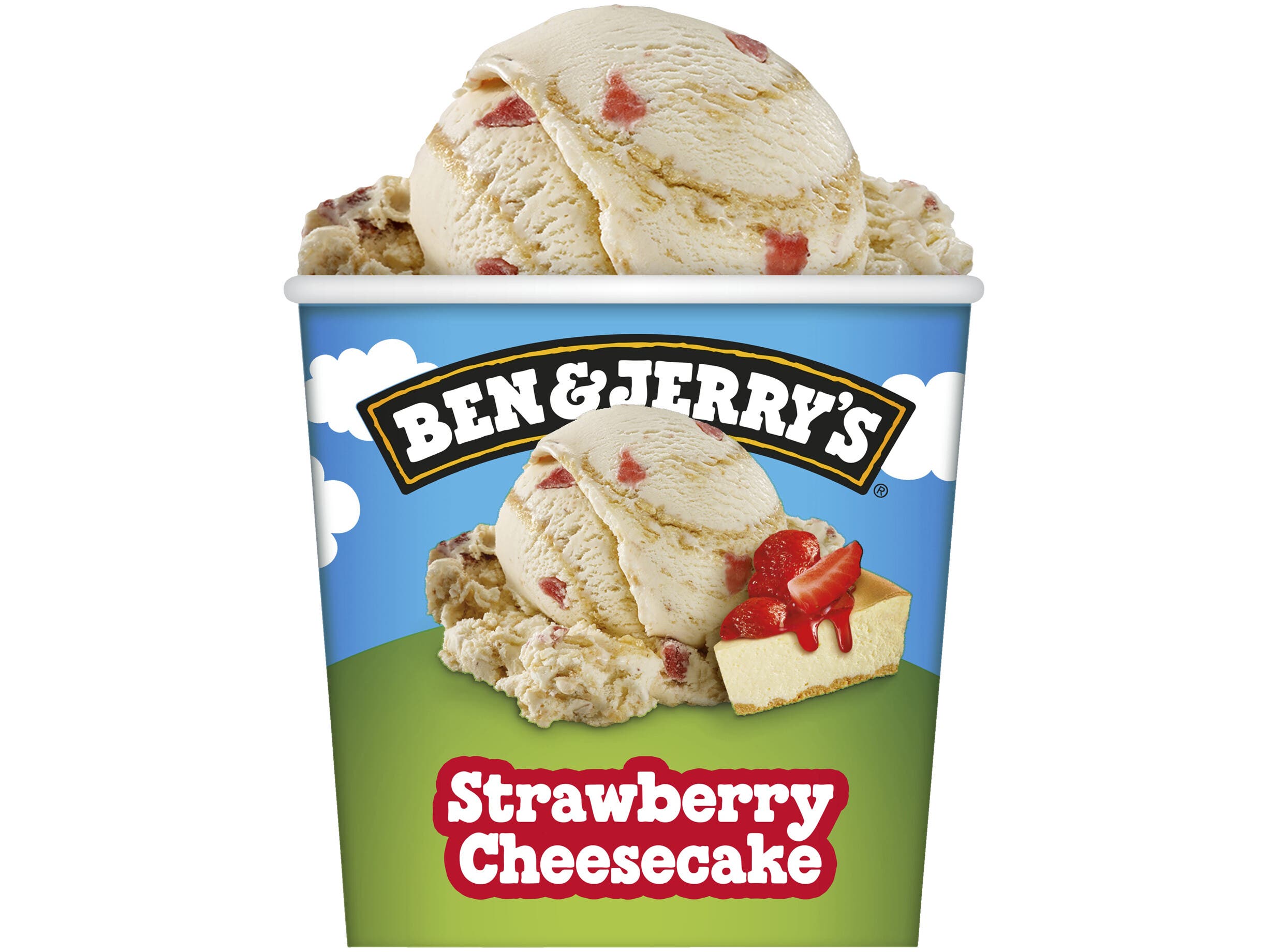 Ben & Jerry's Strawberry cheesecake