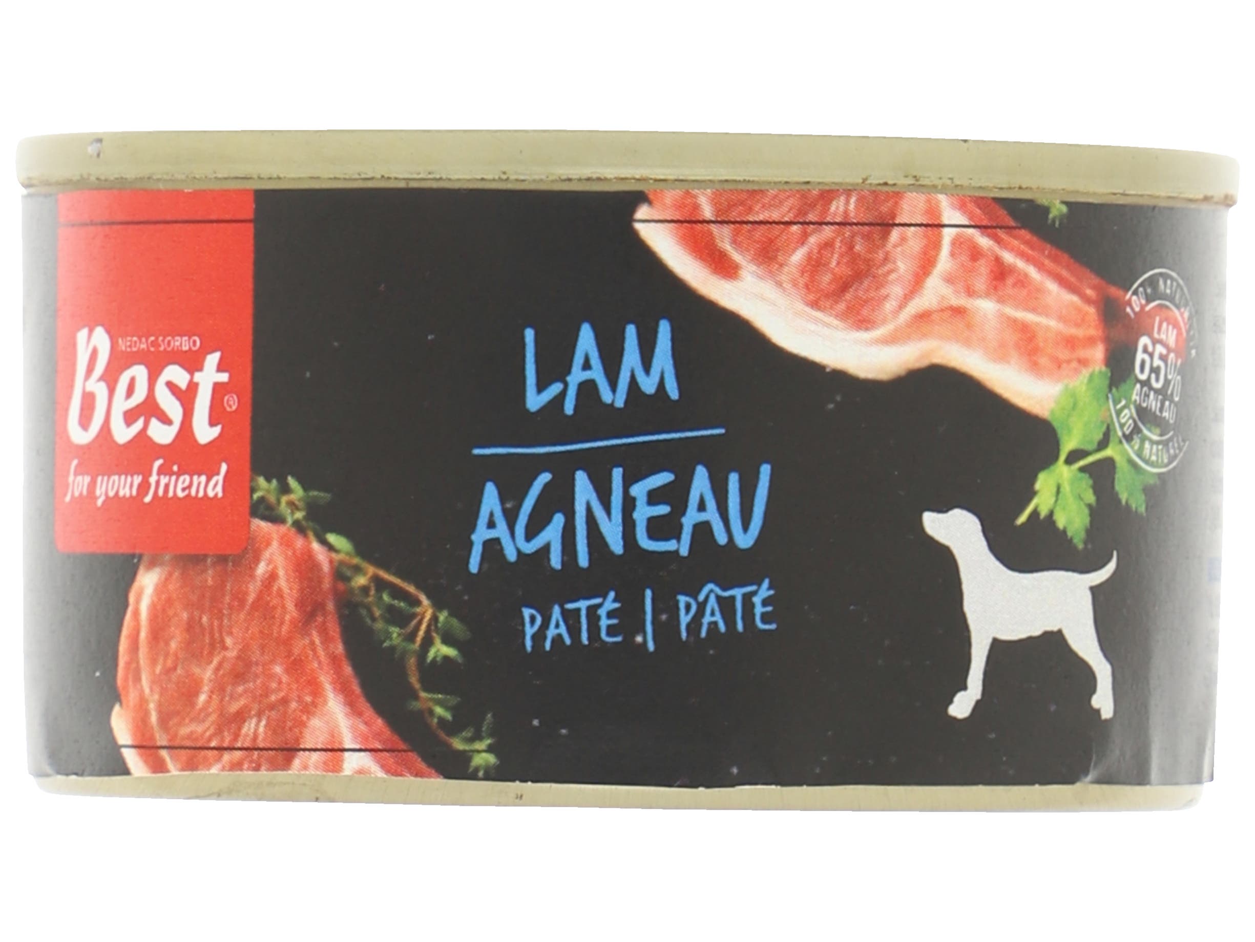 Best for your friend Pate lamsvlees hond