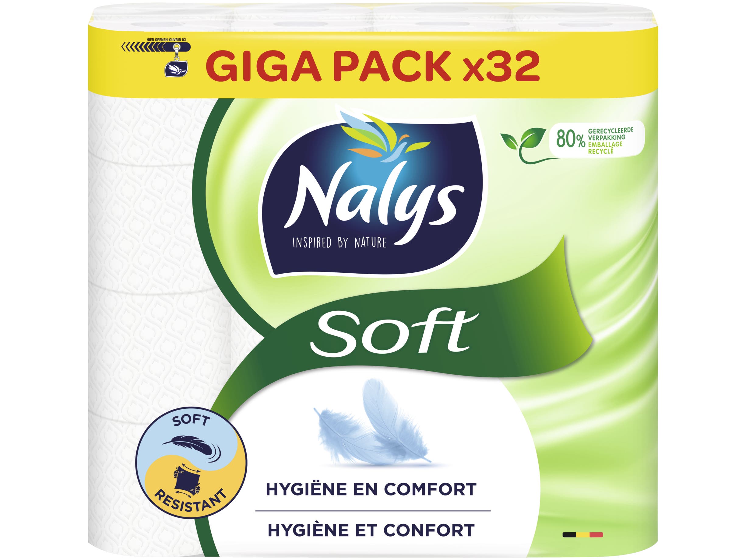 Nalys Toiletpapier soft