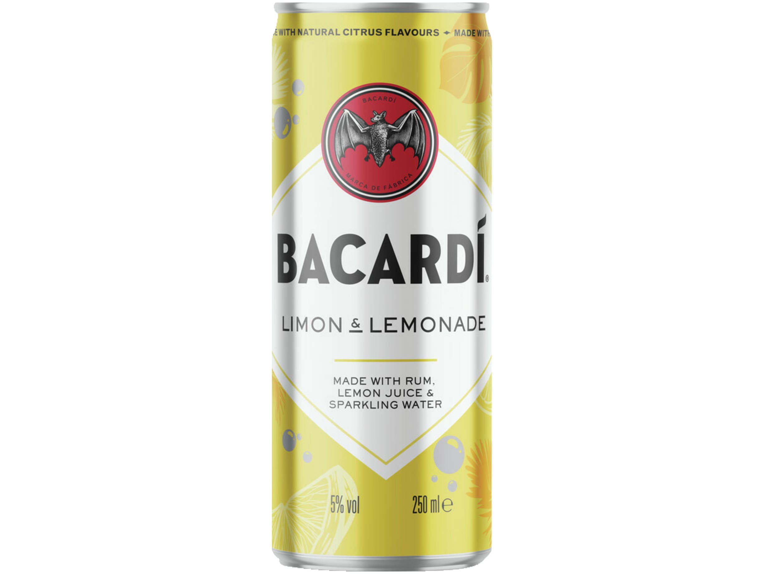 Bacardi Limon & lemonade