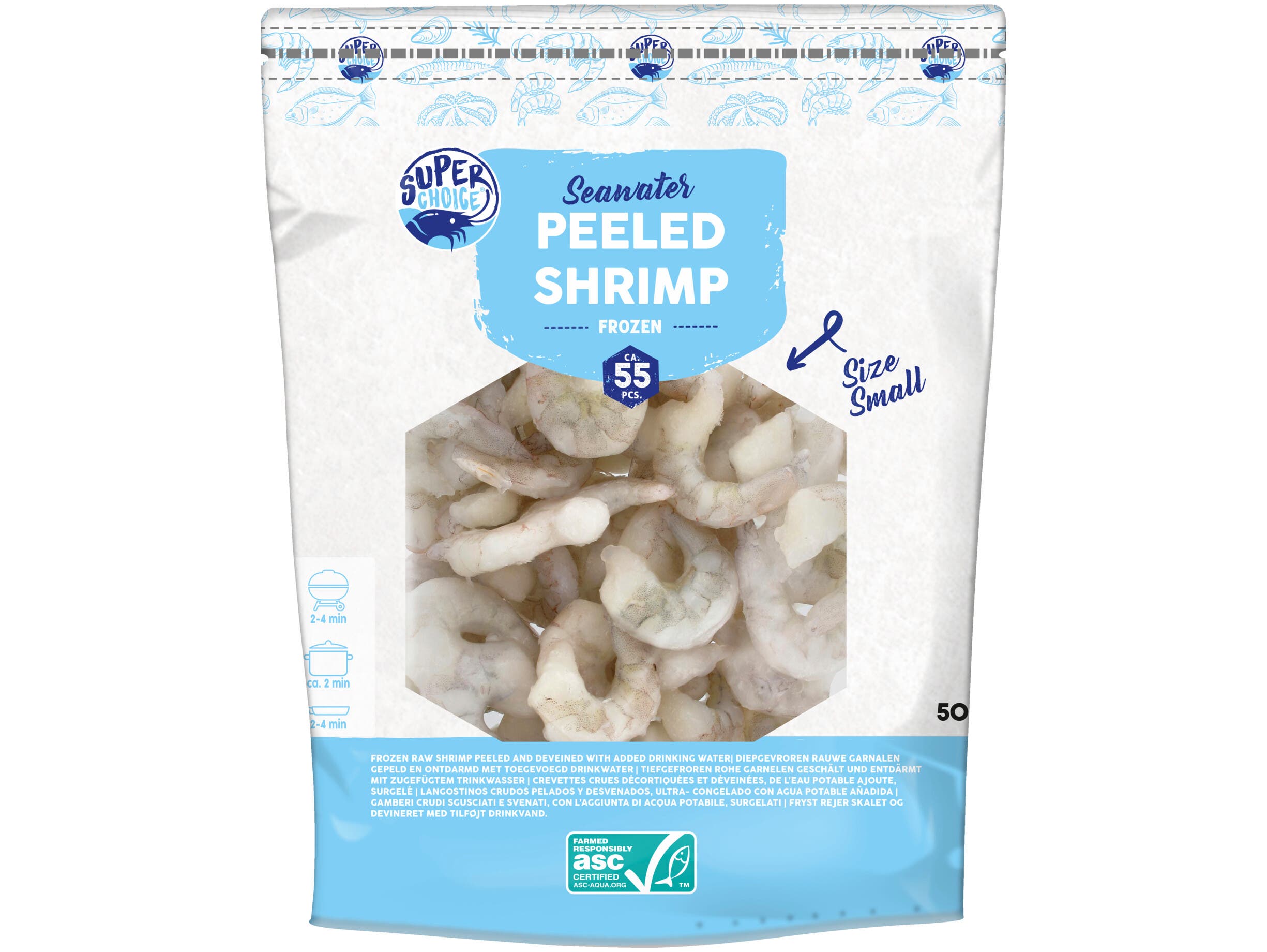 Super choice Garnalen gepeld