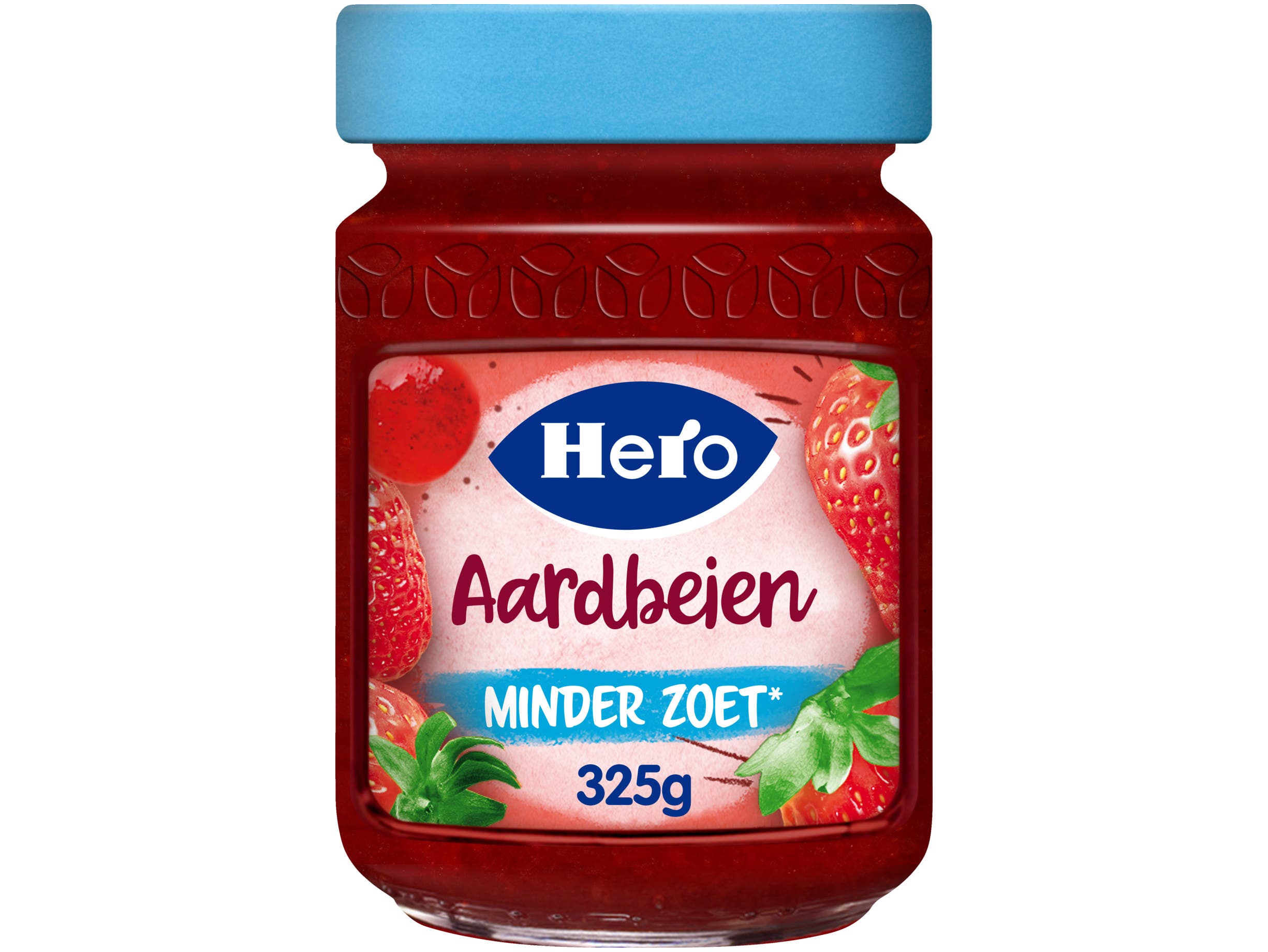 Hero Jam minder zoet aardbeien