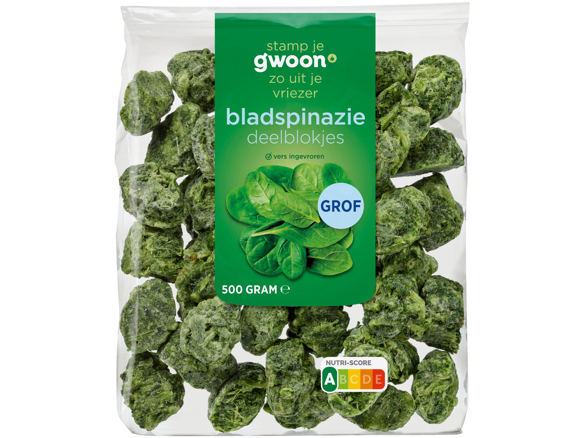 G'woon Spinazie grof gehakt