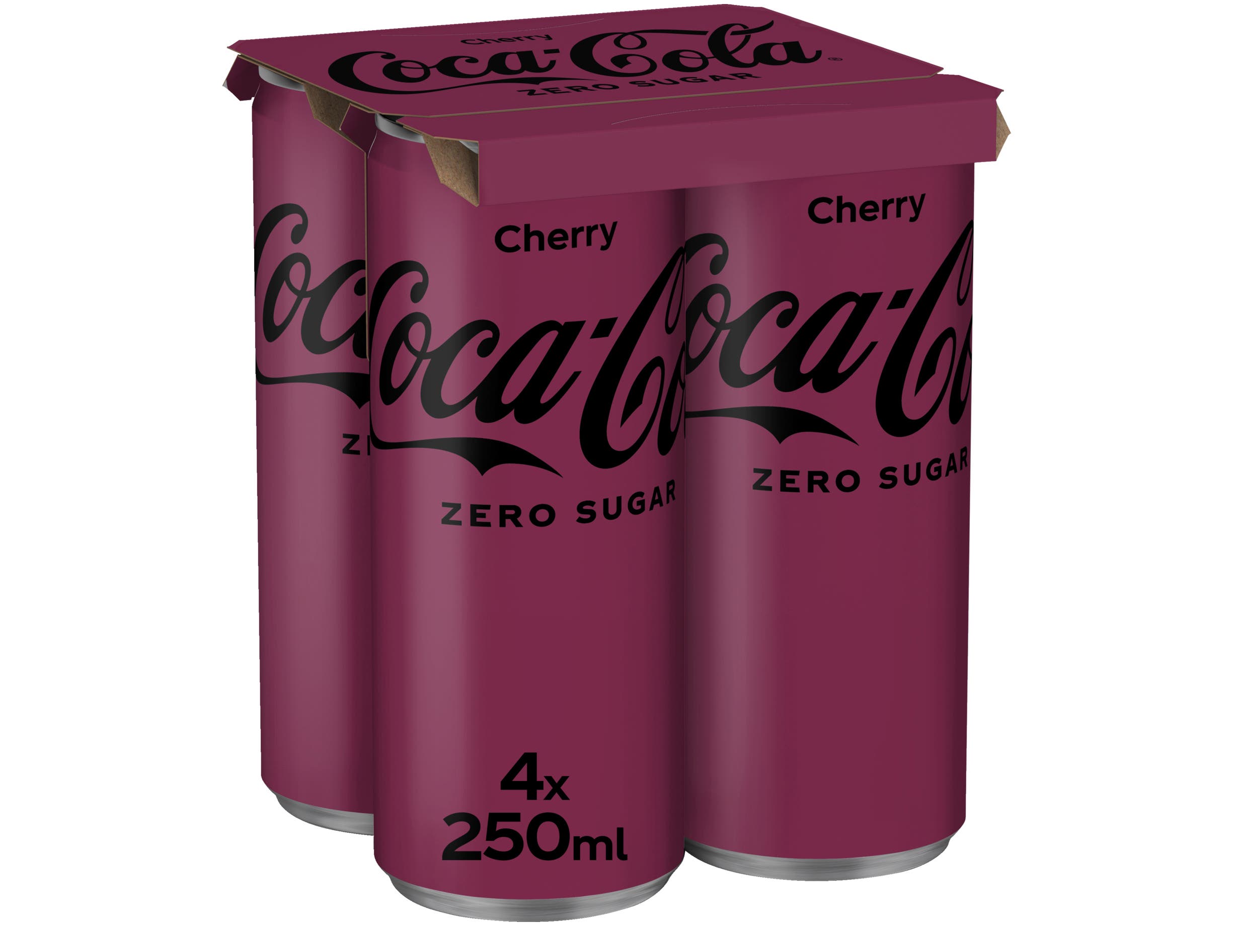 Coca-Cola Zero sugar cherry 4-pack